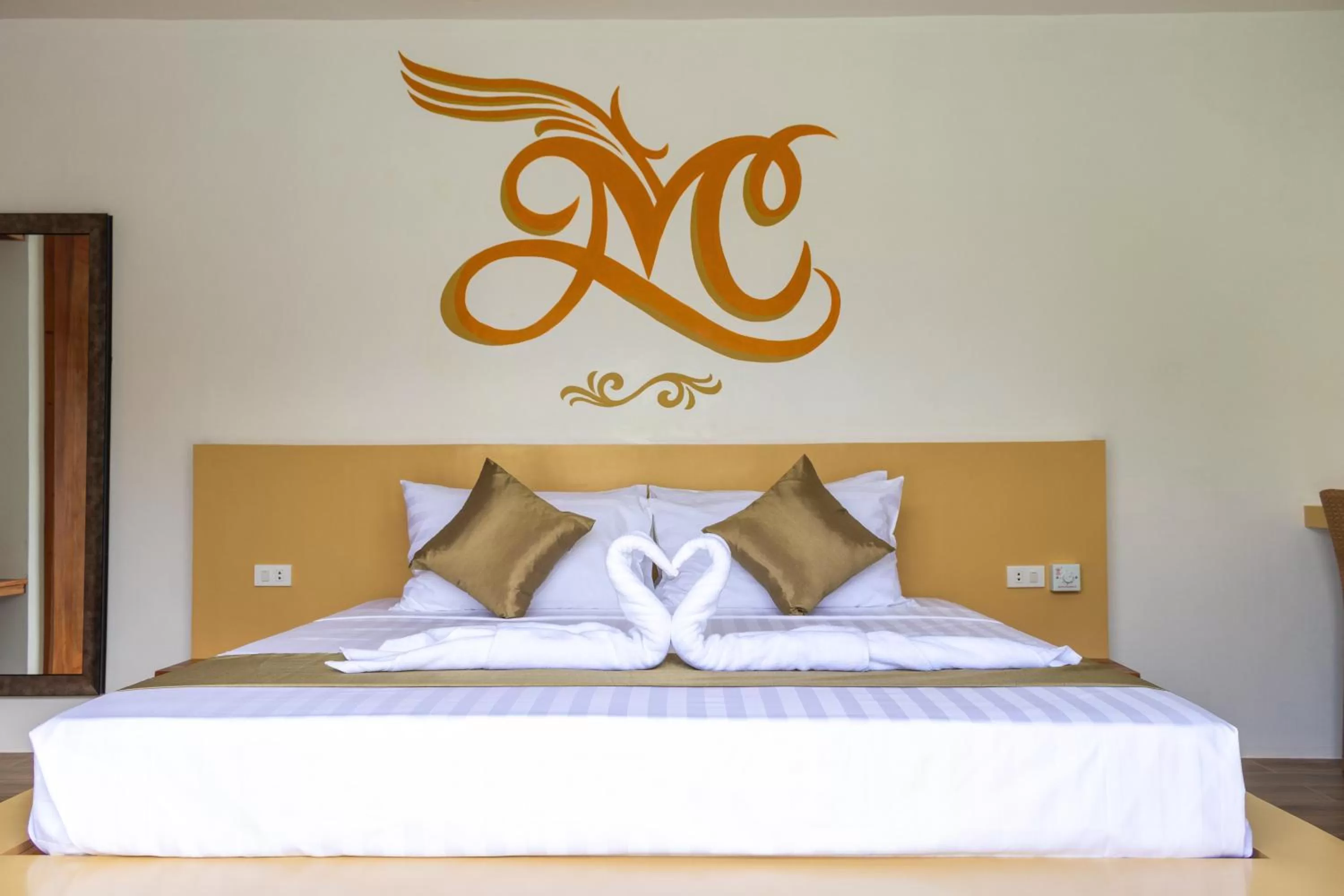 Bed in Montecarlo Villas Panglao