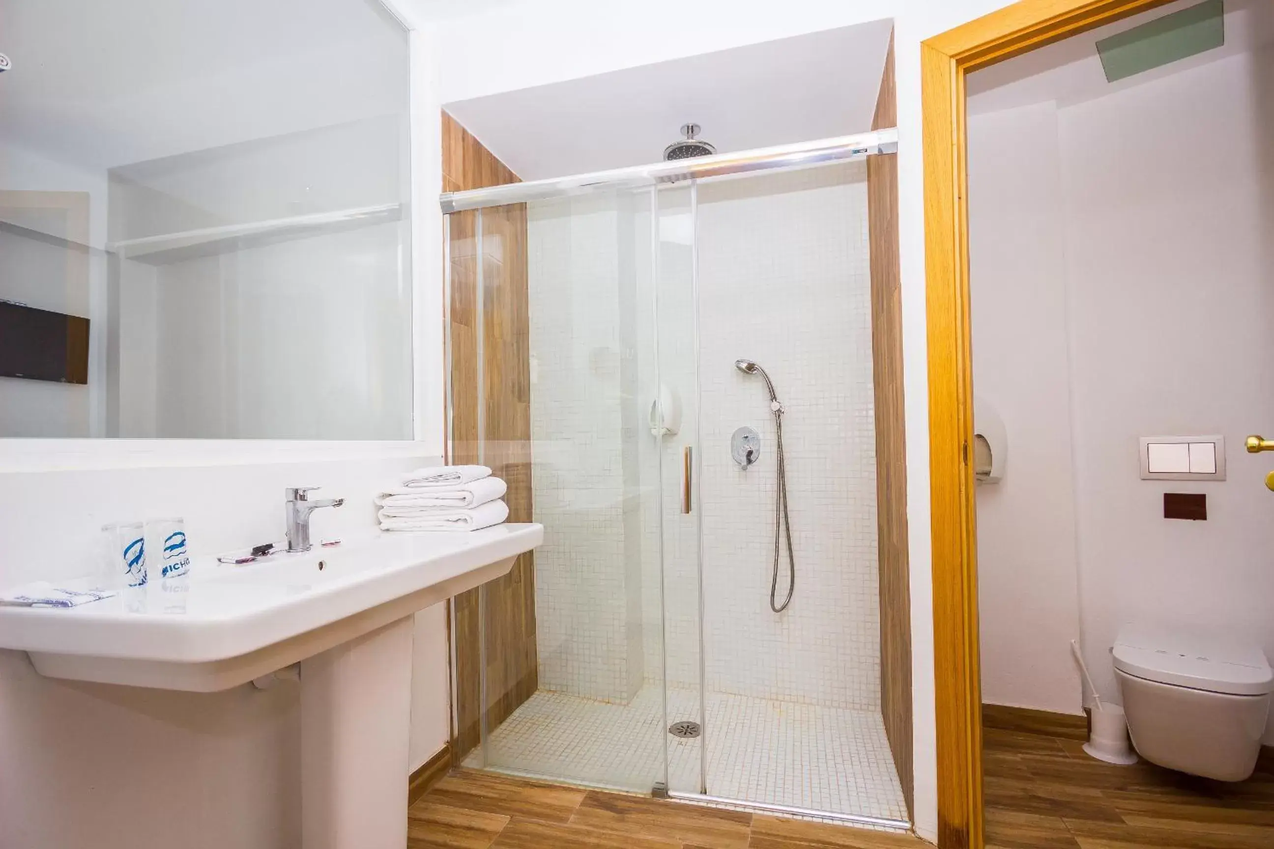 Shower, Bathroom in Hotel Amic Horizonte