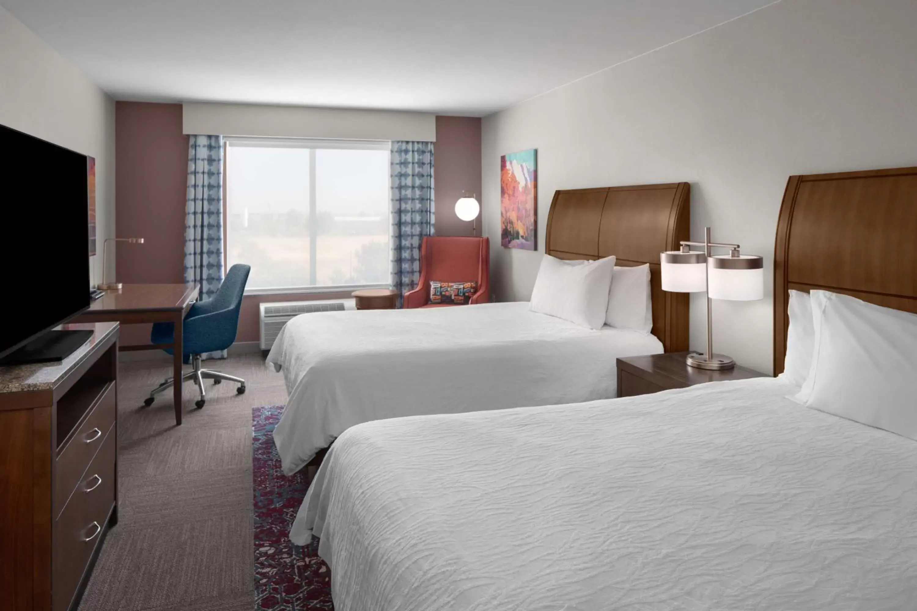 Bedroom, Bed in Hilton Garden Inn - Salt Lake City Airport