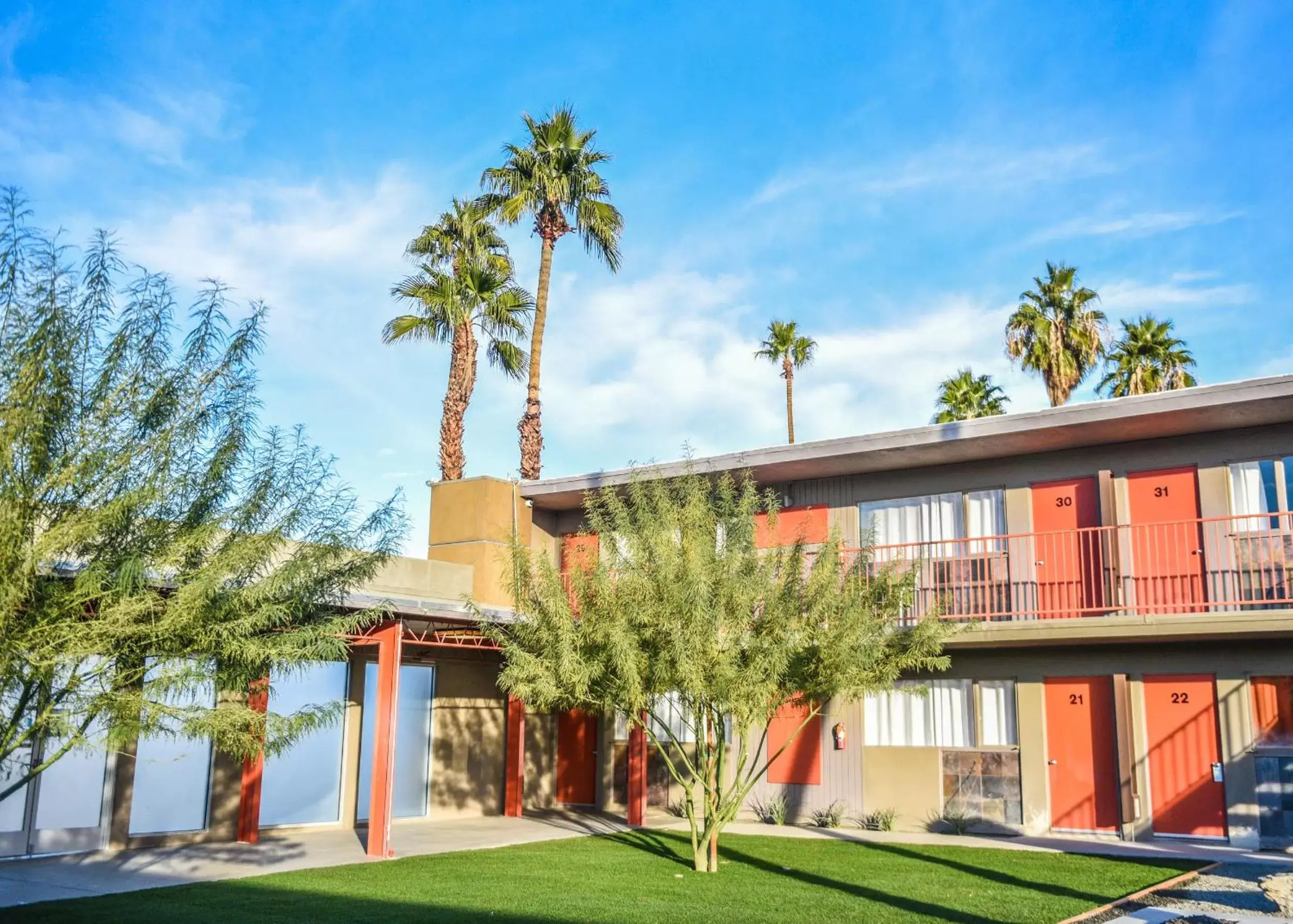 Property Building in The Skylark, a Palm Springs Hotel