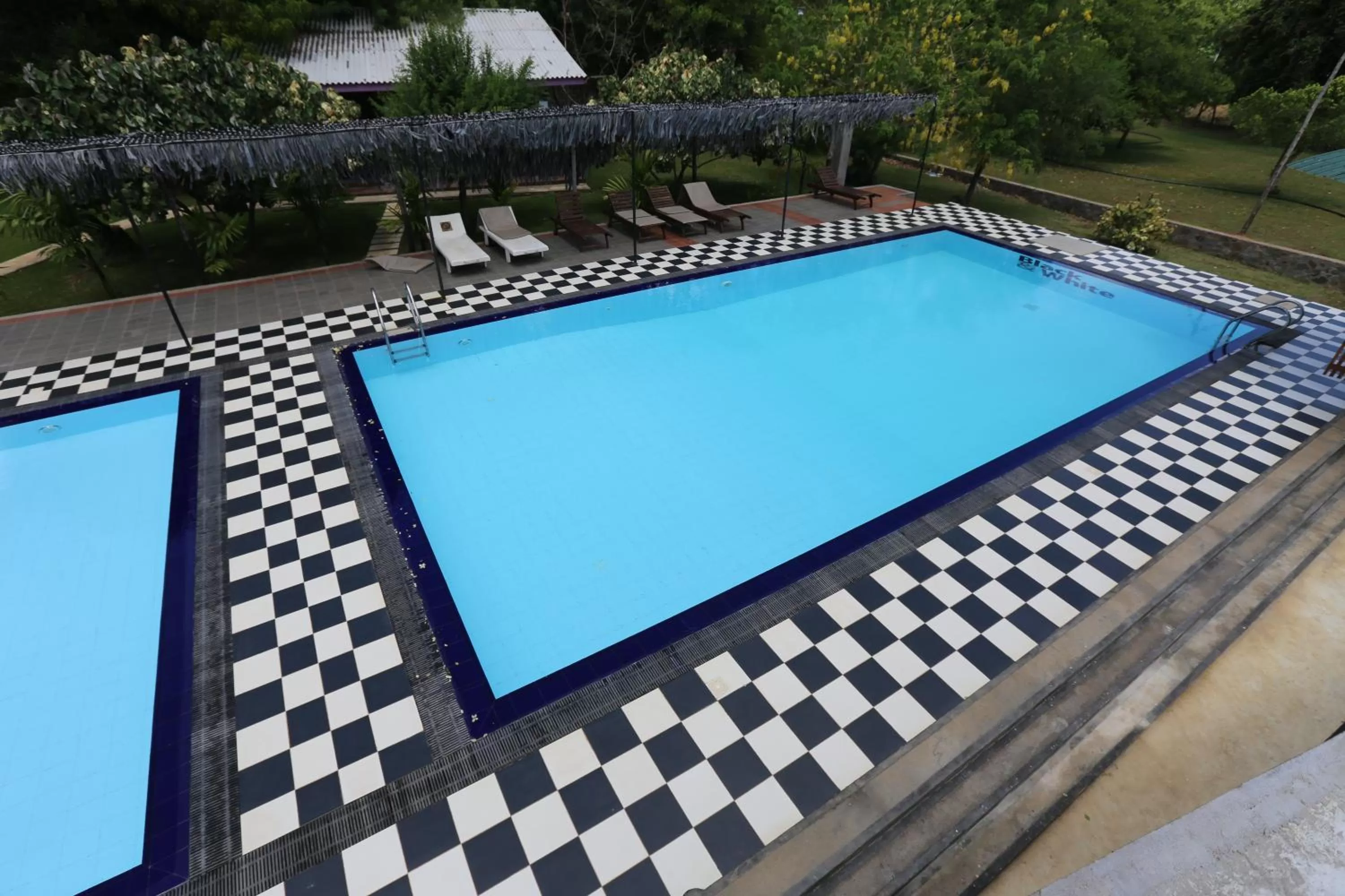 Pool view in Eco Hotel Black & White - Anuradhapura