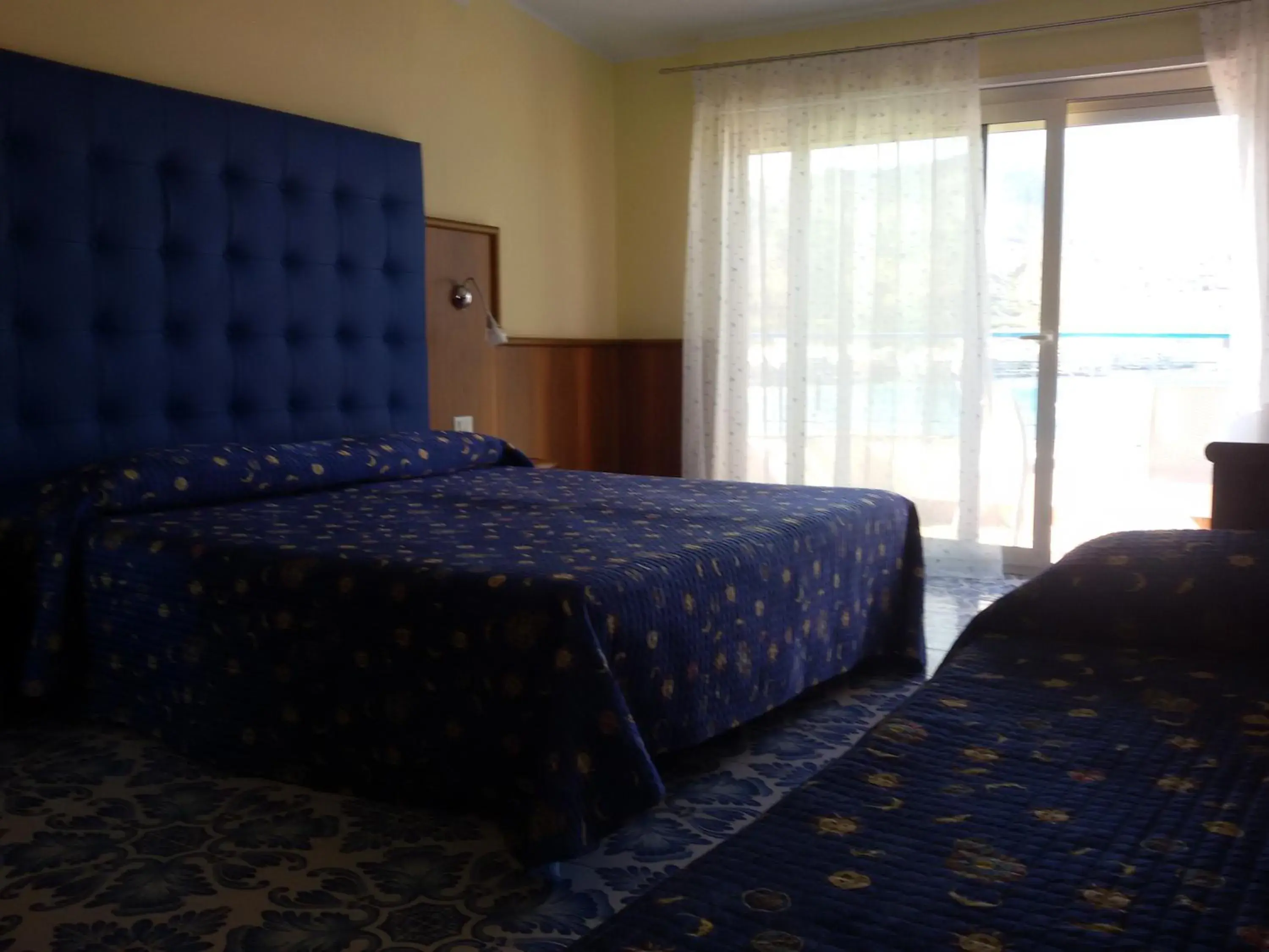 Bed in Hotel Panoramic