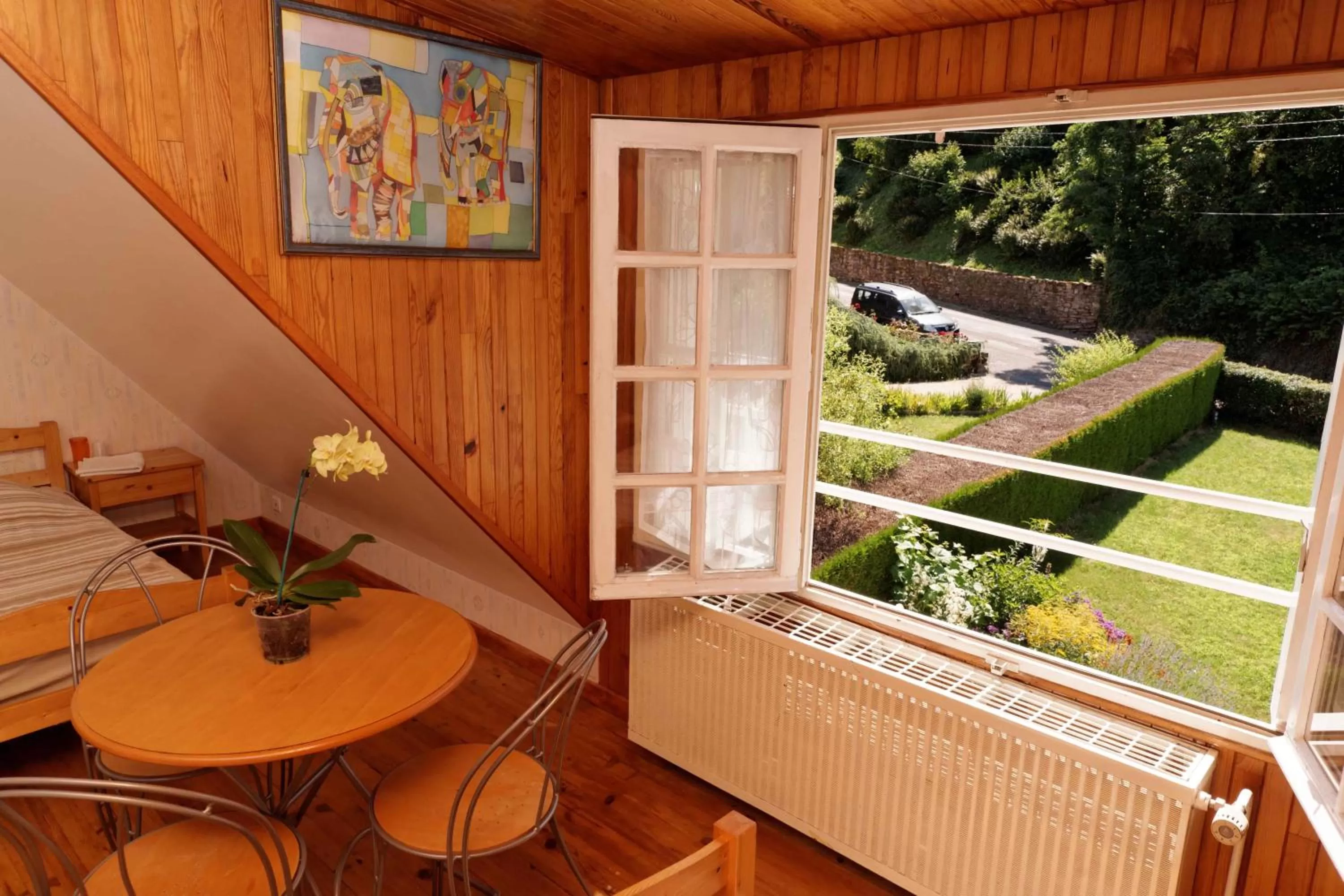 View (from property/room) in Chambres d'hotes à Autun