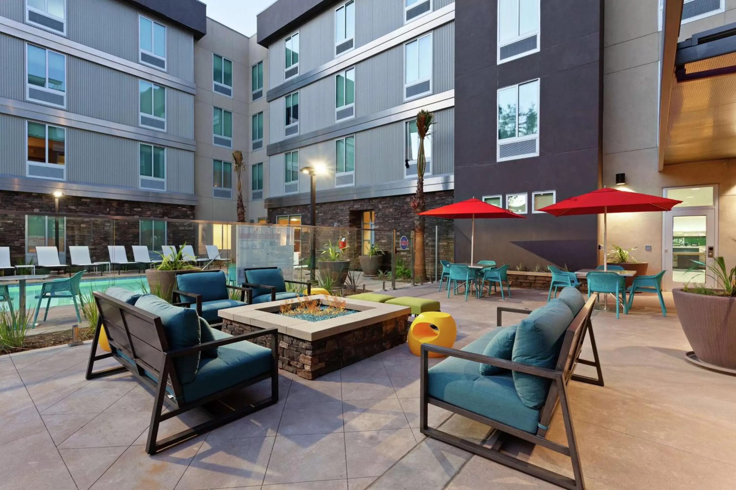 Patio in Home2 Suites By Hilton Temecula