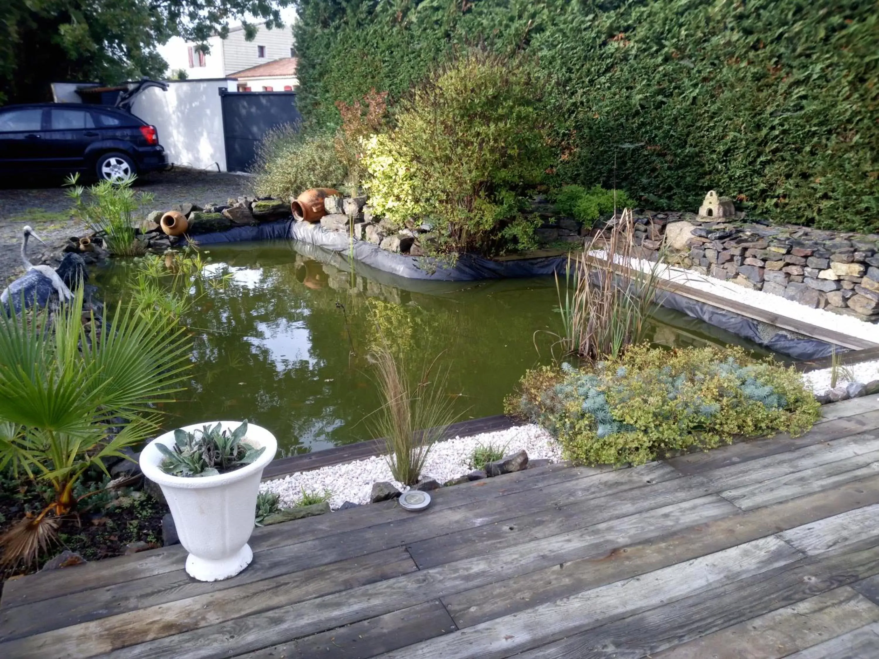 Patio in Mas des Vignes Piscine chauffée