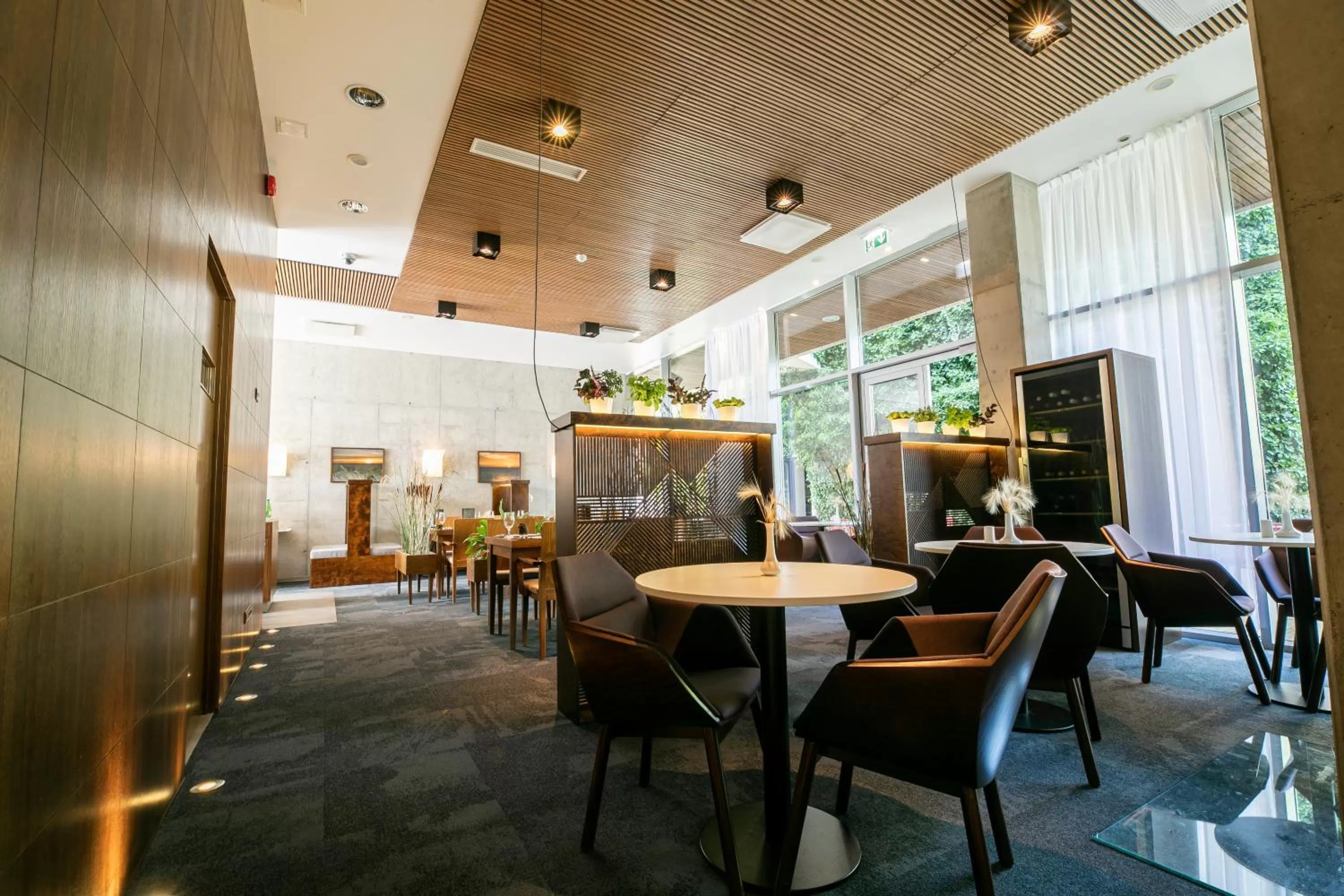 Restaurant/places to eat in Johan Design & SPA Hotel