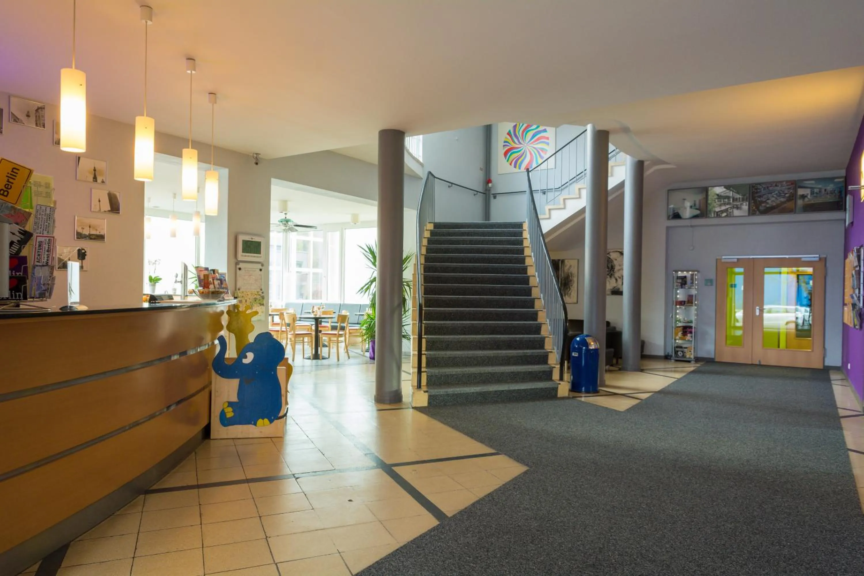 Lobby or reception in Familienhotel Citylight