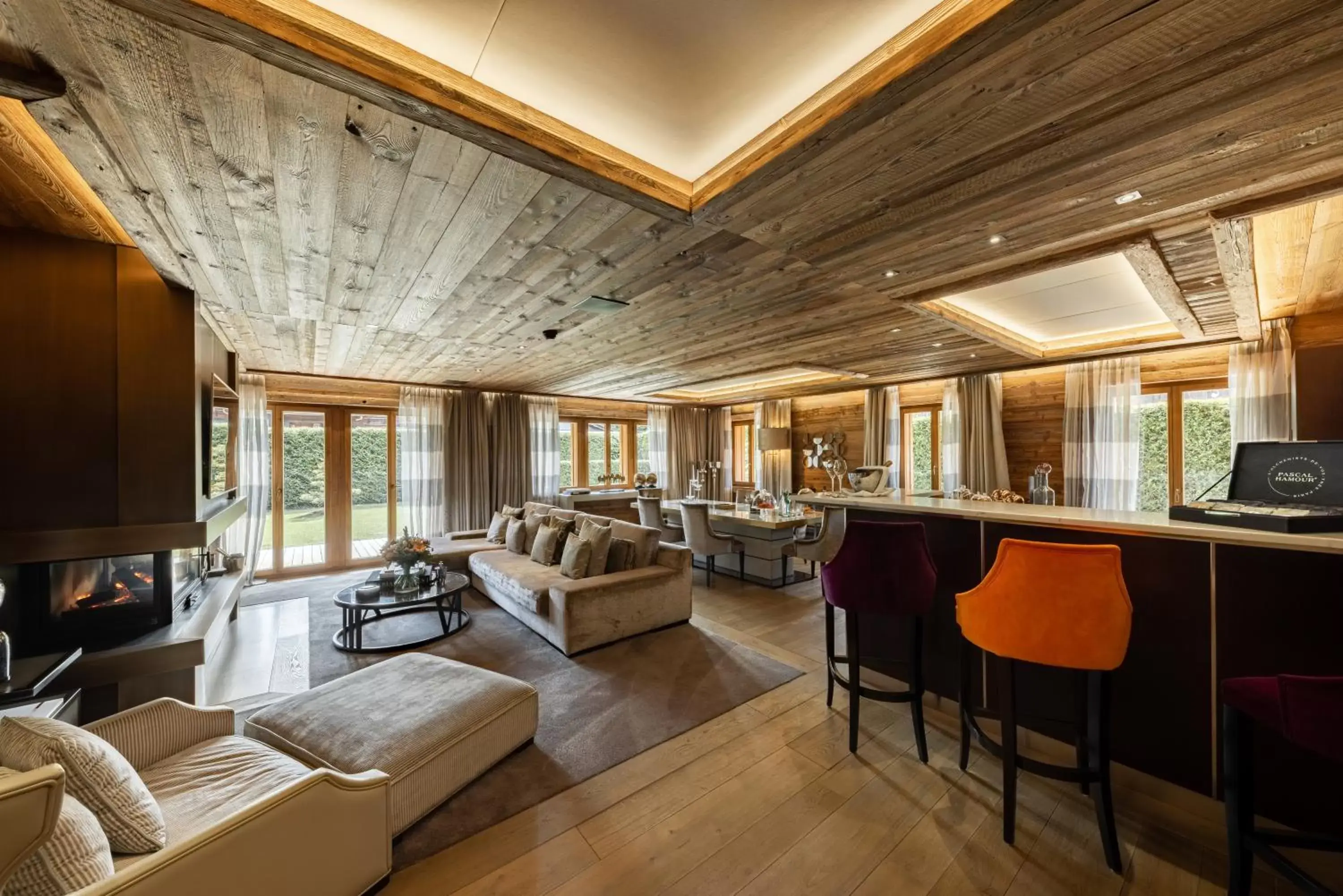 Living room, Seating Area in Ultima Gstaad