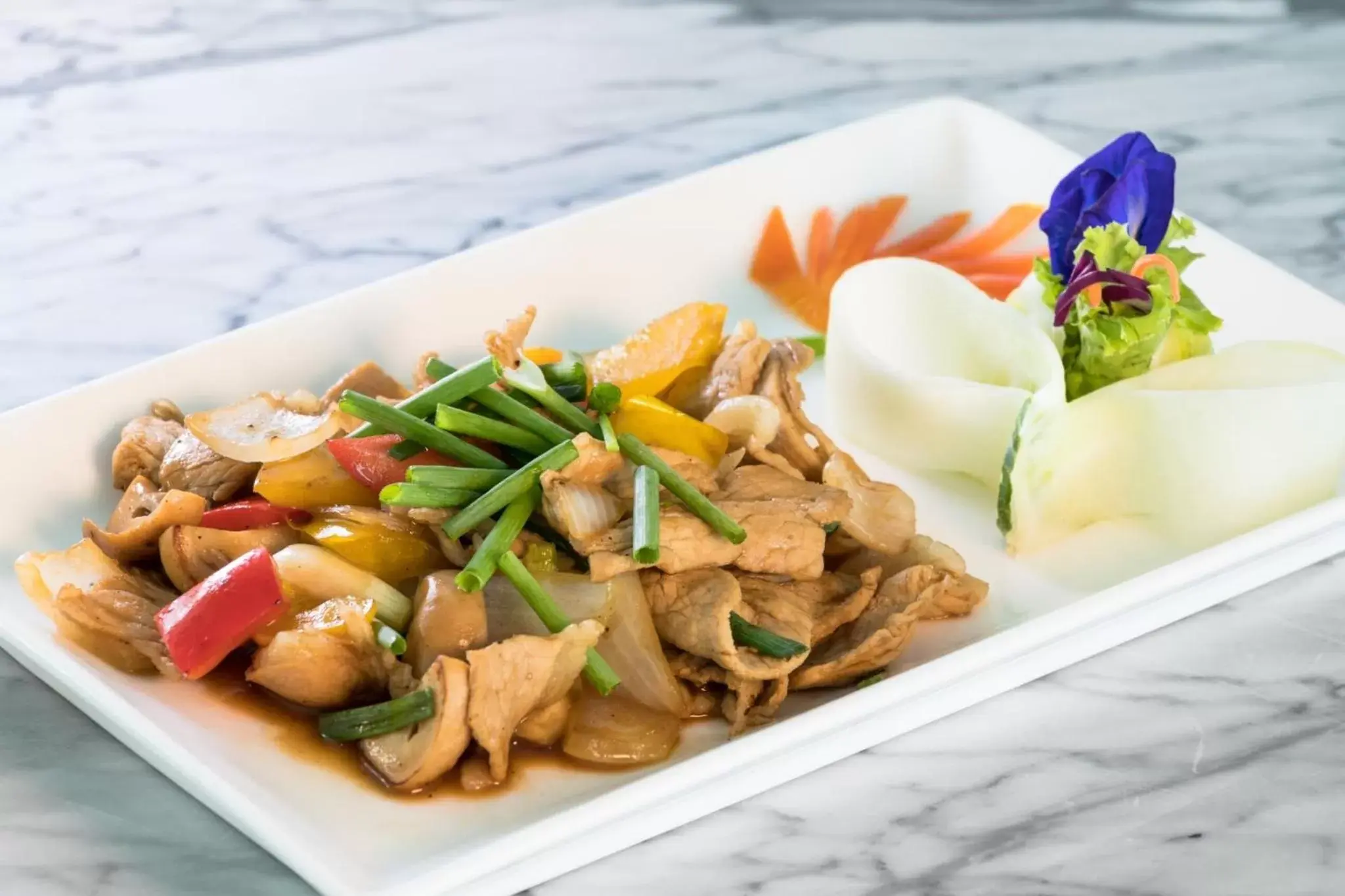 Food close-up in P Plus Hotel Food close-up in P Plus Hotel