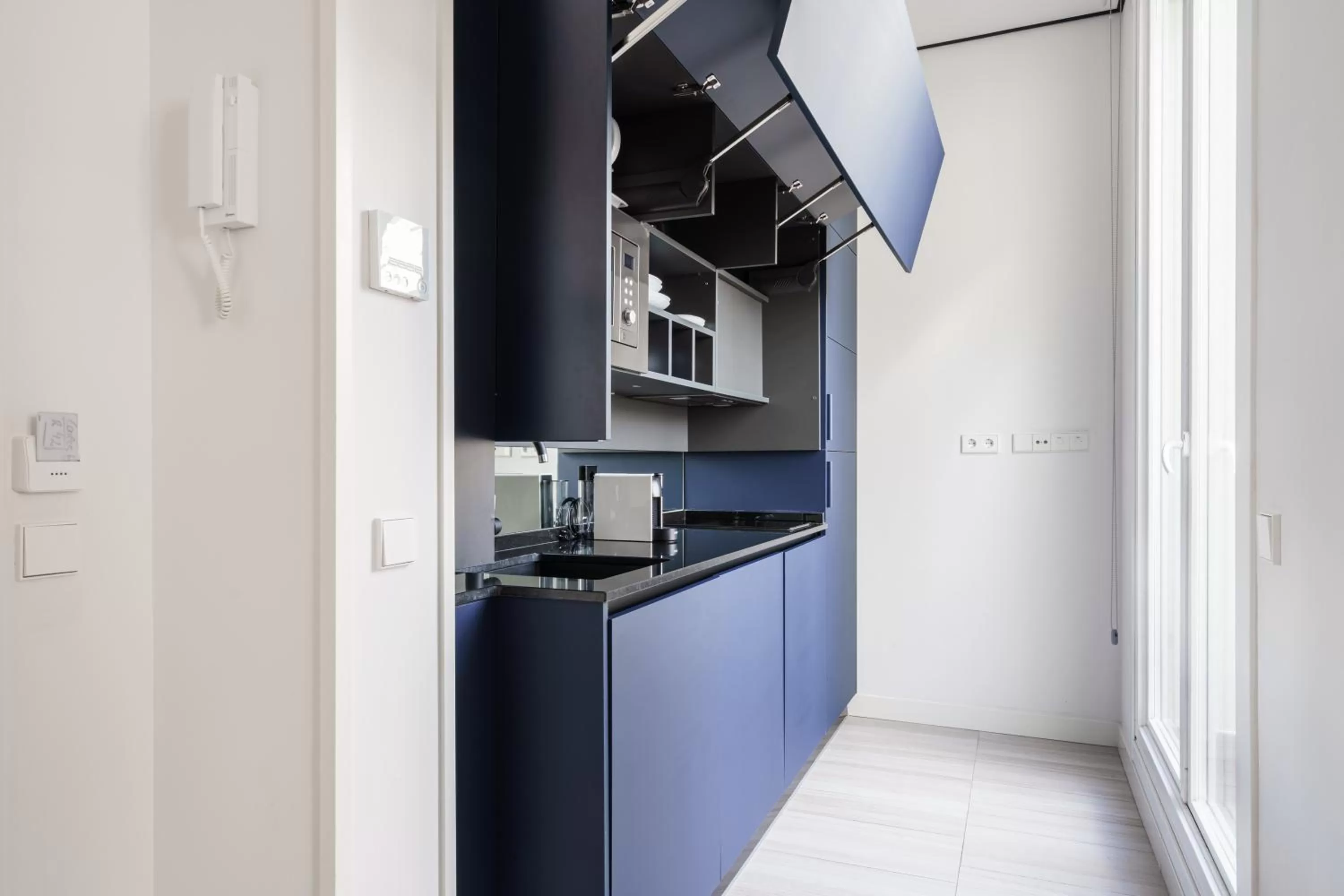 Kitchen or kitchenette in Smartrental Collection Gran Vía Centric