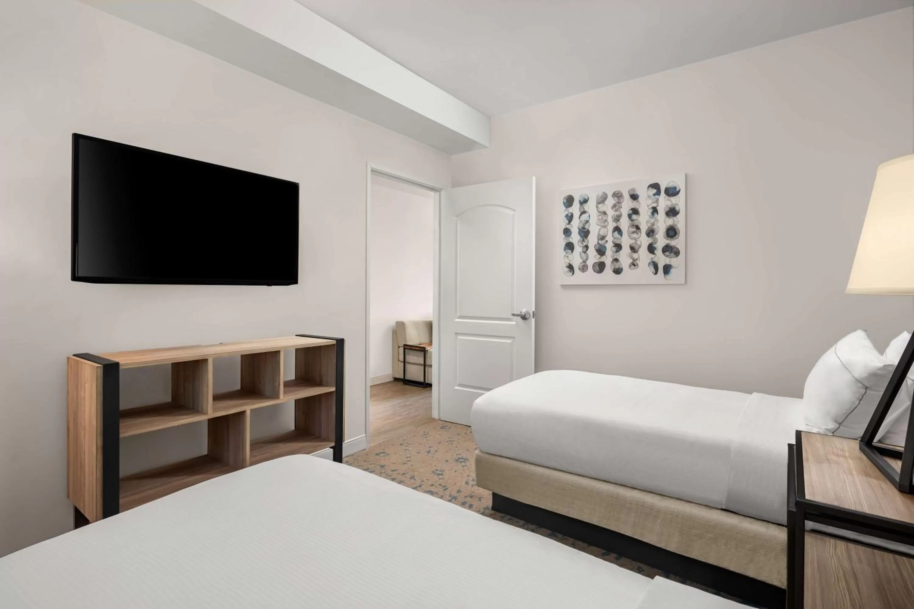 Bedroom, Bed in The Cassara Carlsbad, Tapestry Collection By Hilton