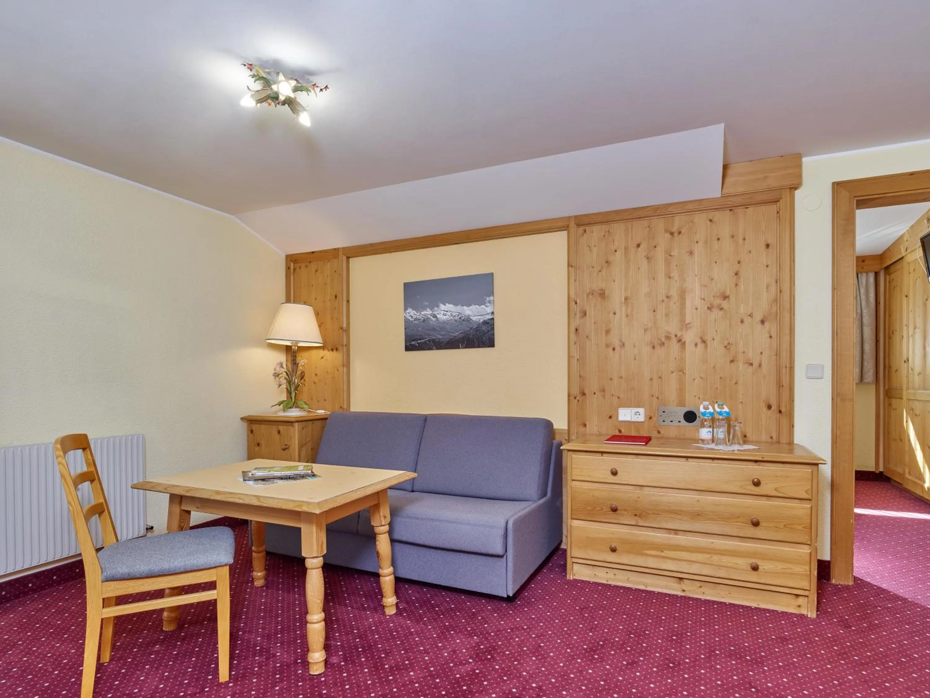Living room in Hotel Erhart Sölden