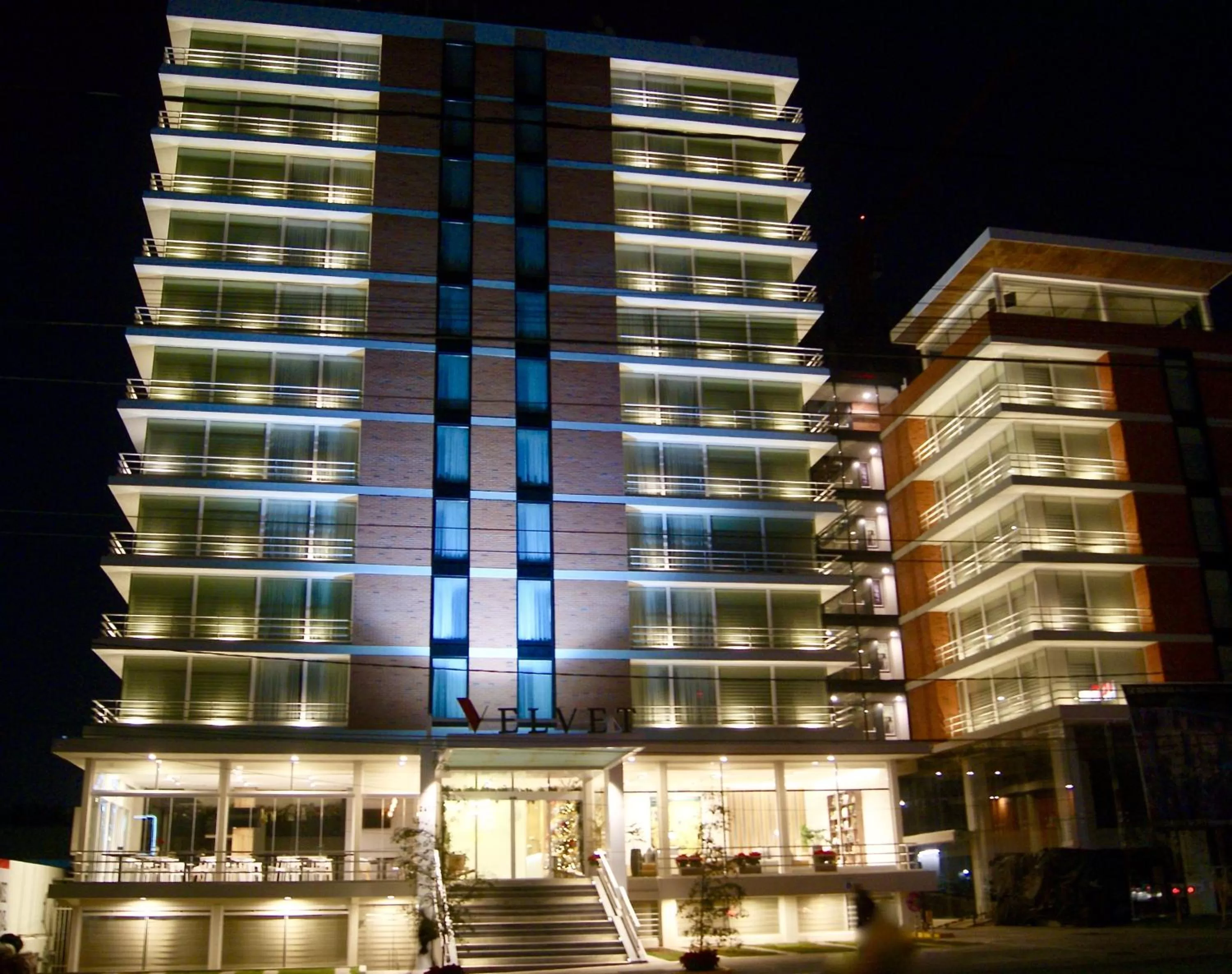 Property building in Hotel Velvet Plaza