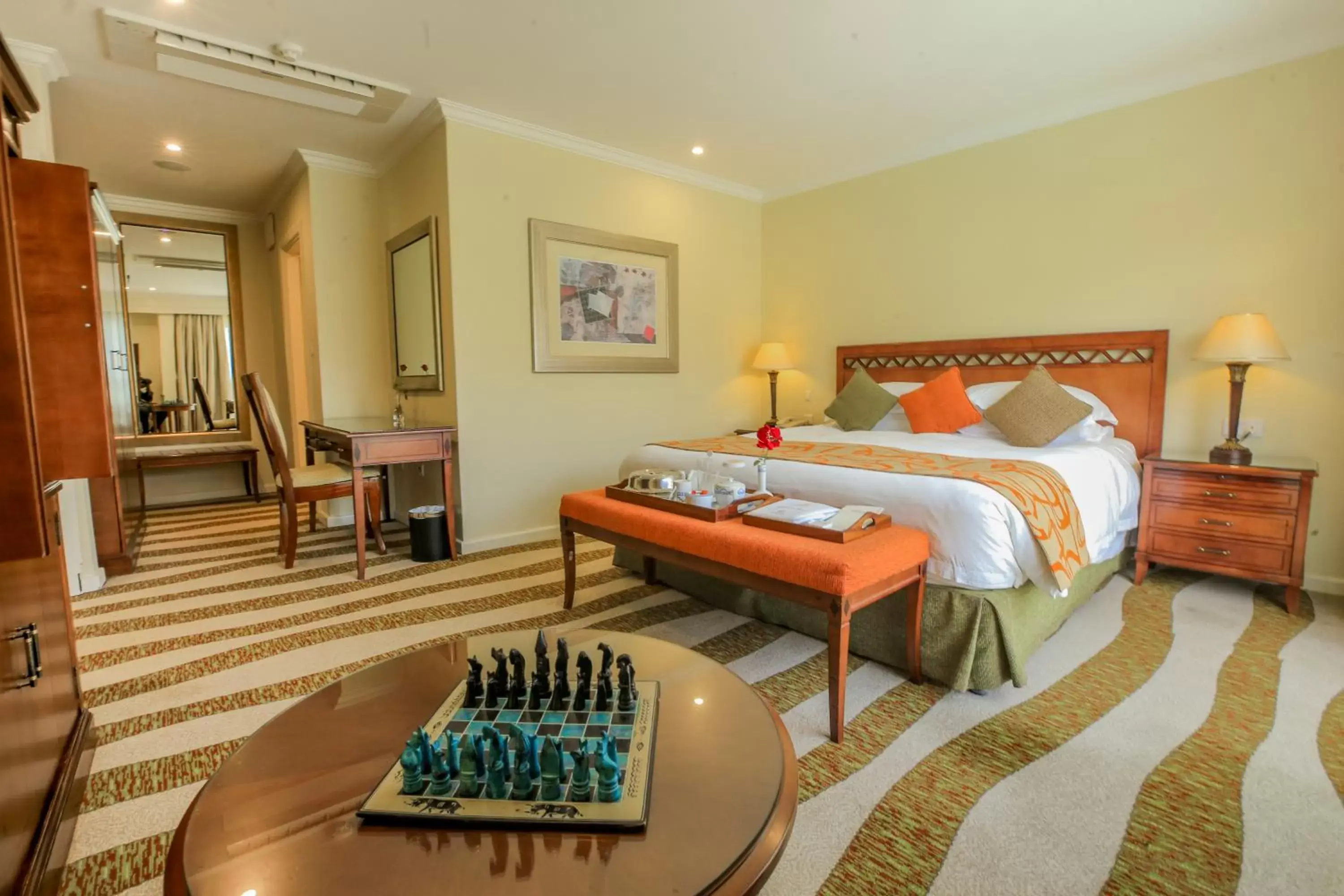 Bedroom in Kigali Serena Hotel