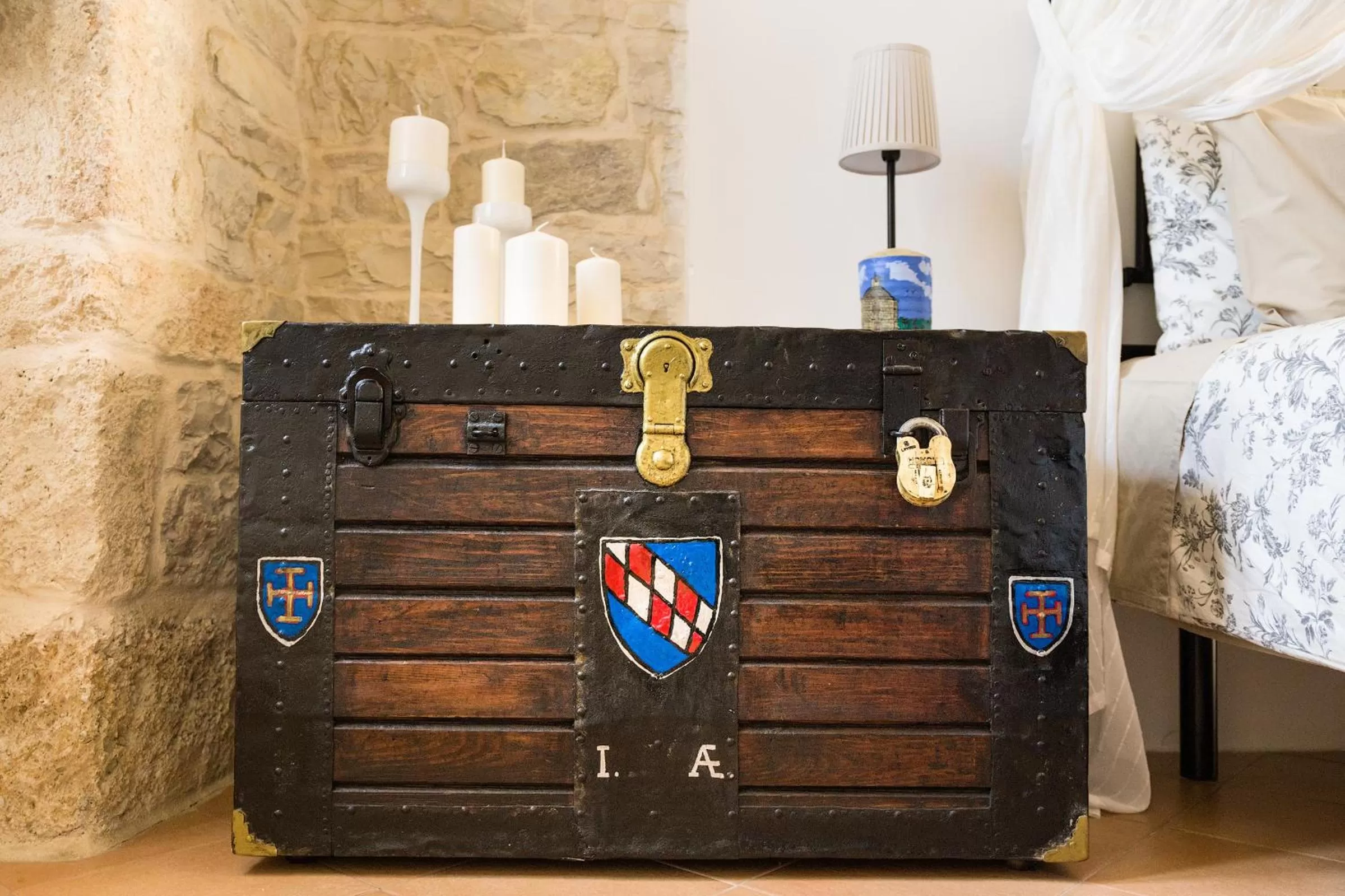 Decorative detail in La Torre Storica