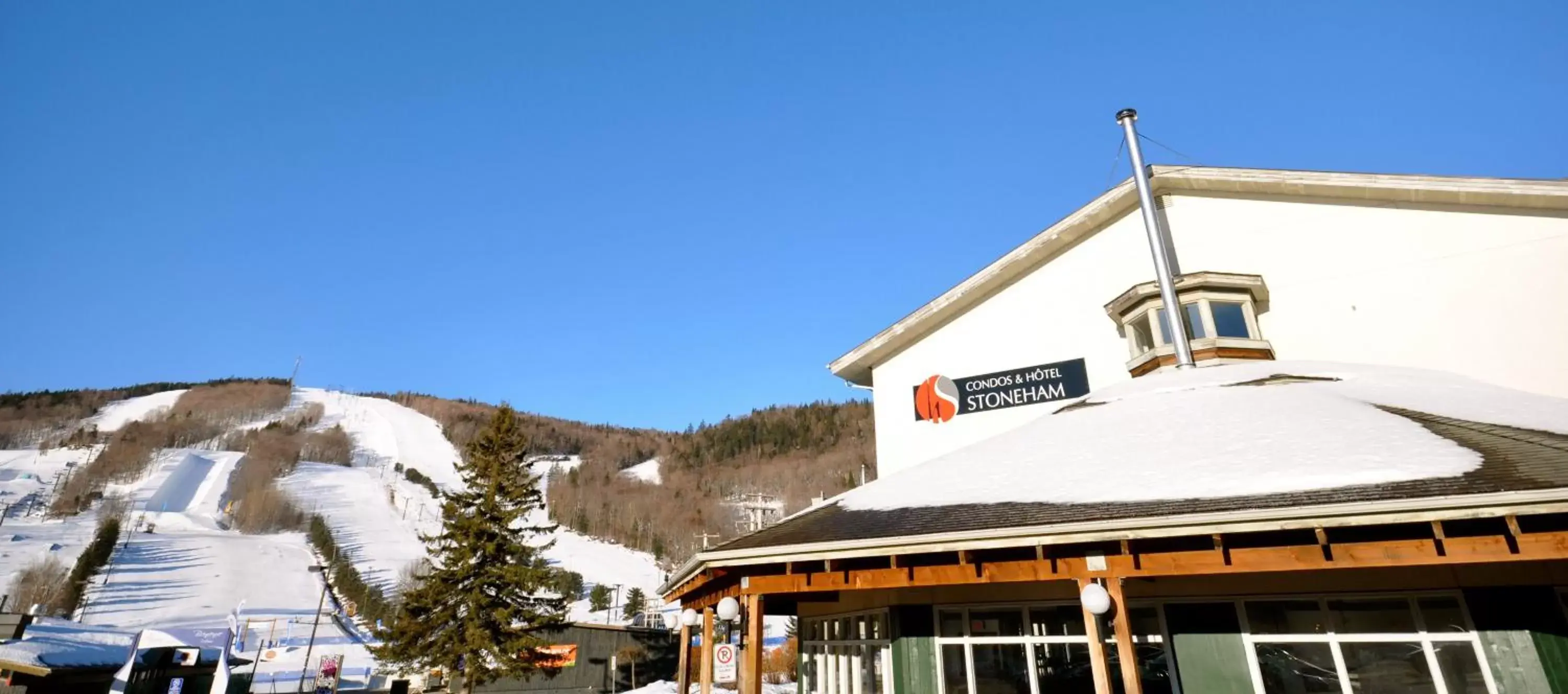 View (from property/room), Winter in Hotel Stoneham