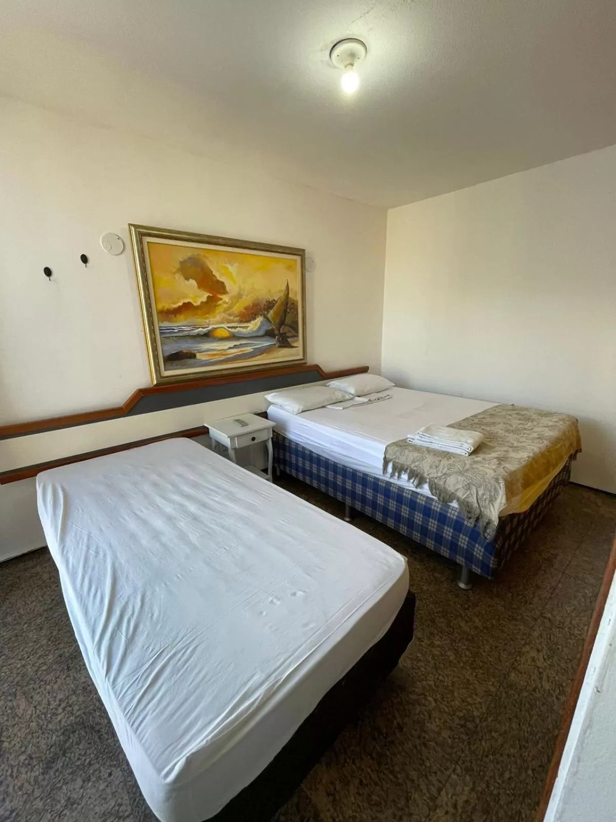 Bed in Flat Atlântico Neto