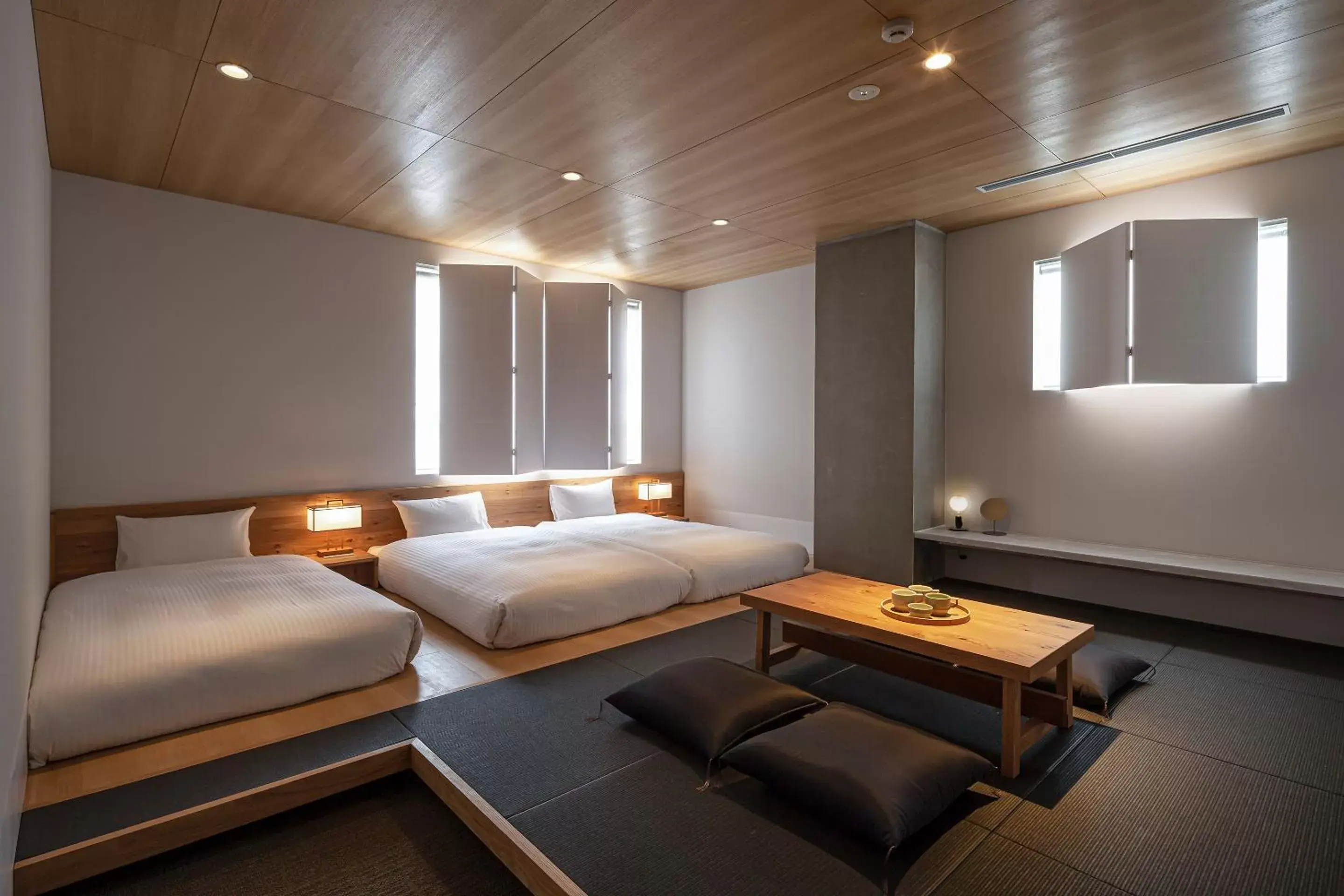 Photo of the whole room in TSUGU Kyoto Sanjo by THE SHARE HOTELS