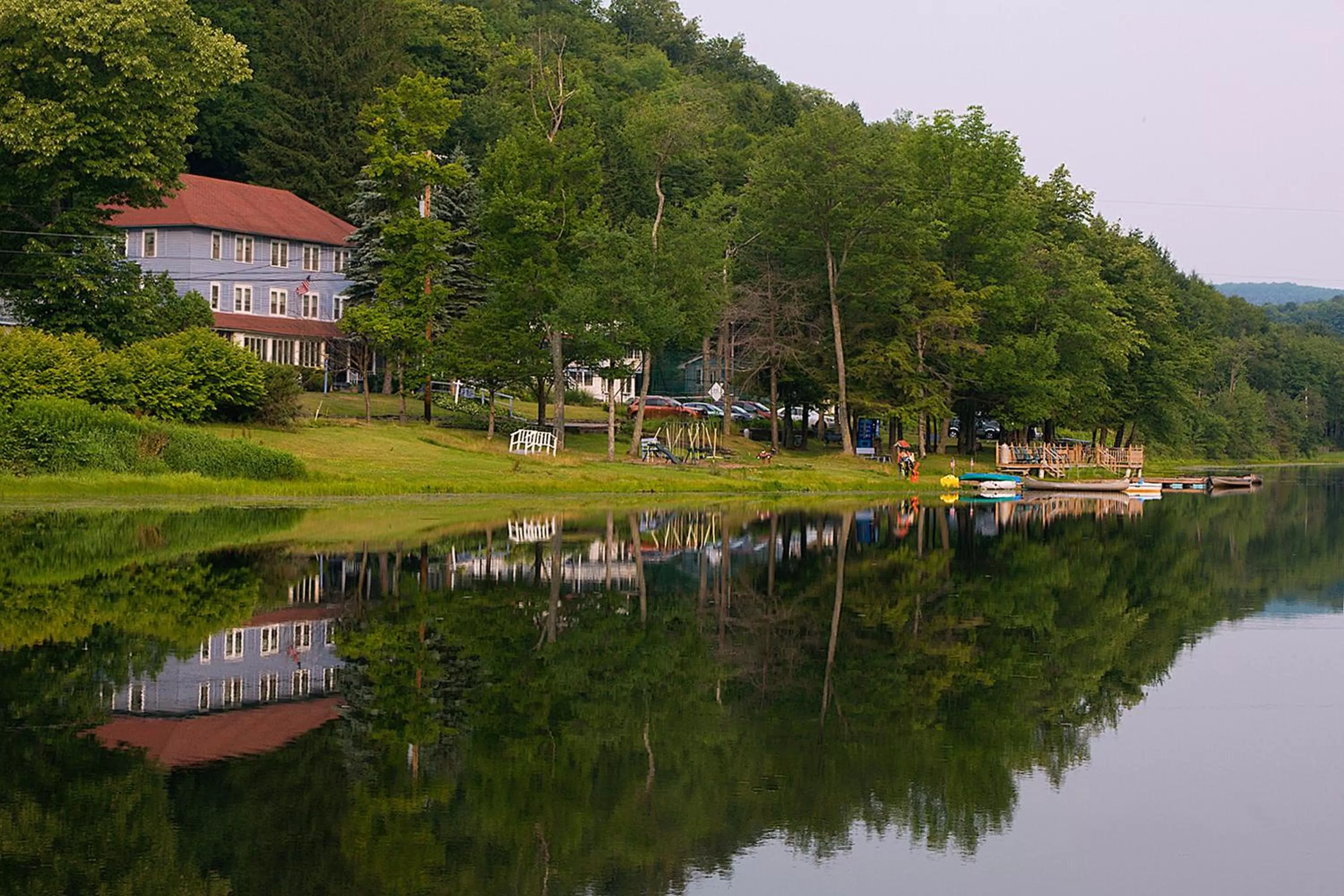 Fishing in Inn at Starlight Lake & Restaurant
