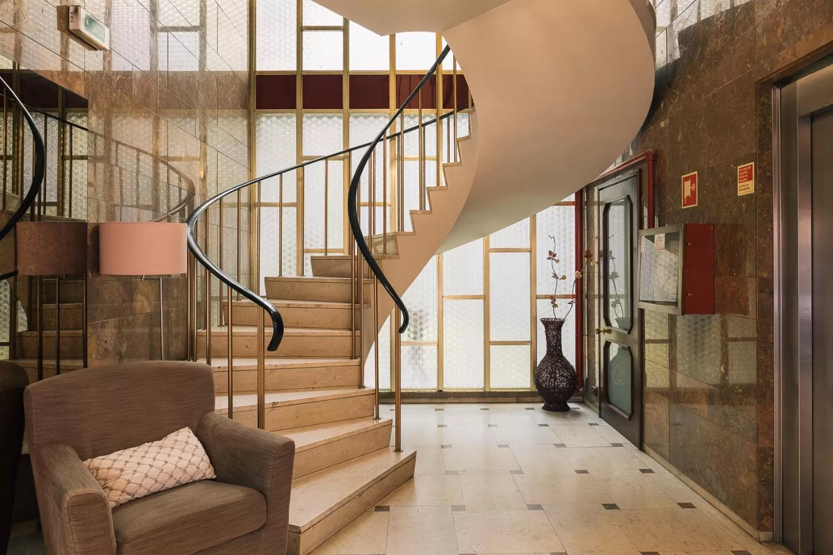 Lobby or reception in Hotel Sao Jose