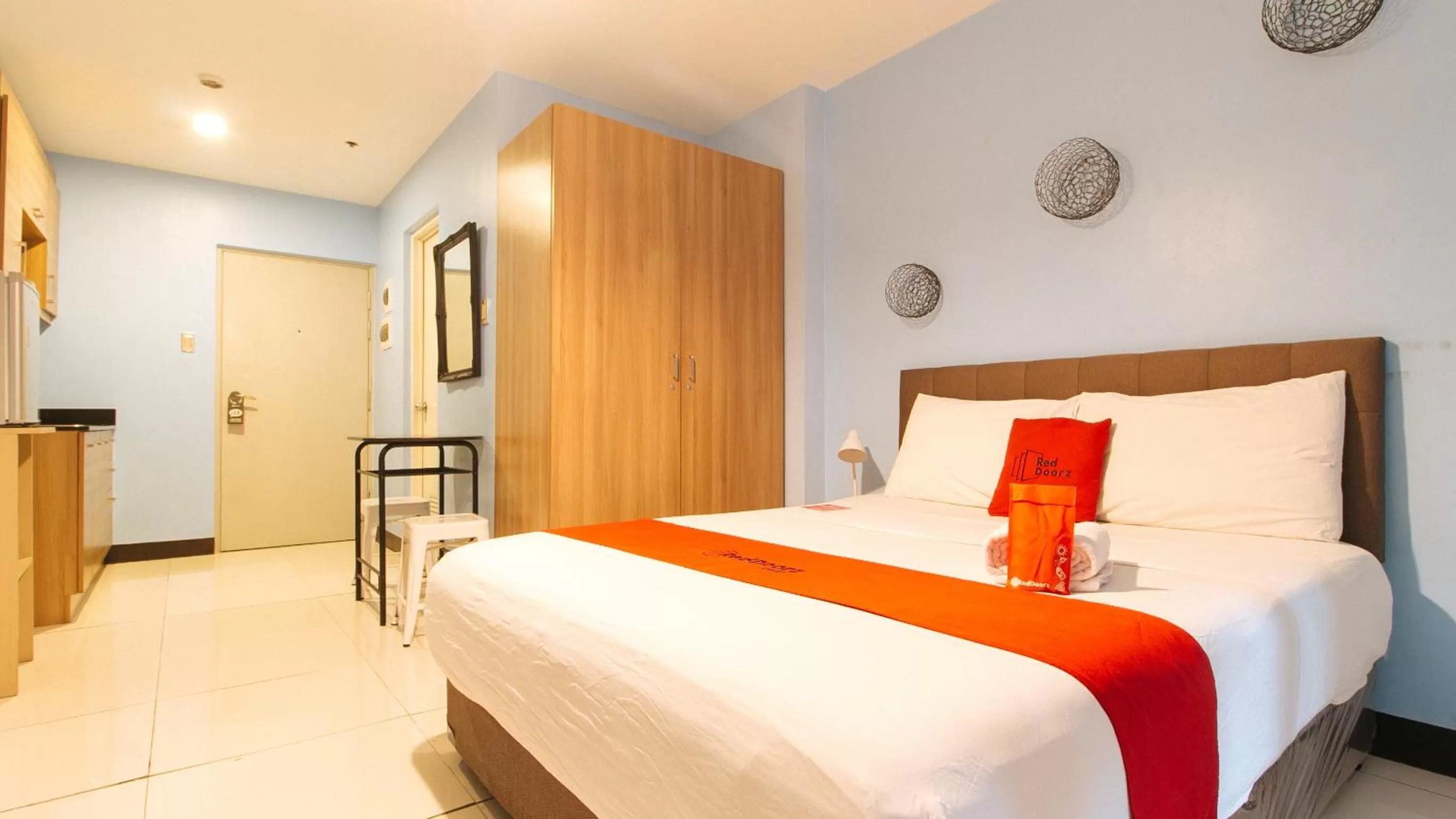 Bedroom, Bed in RedDoorz Plus at Kamuning Quezon City