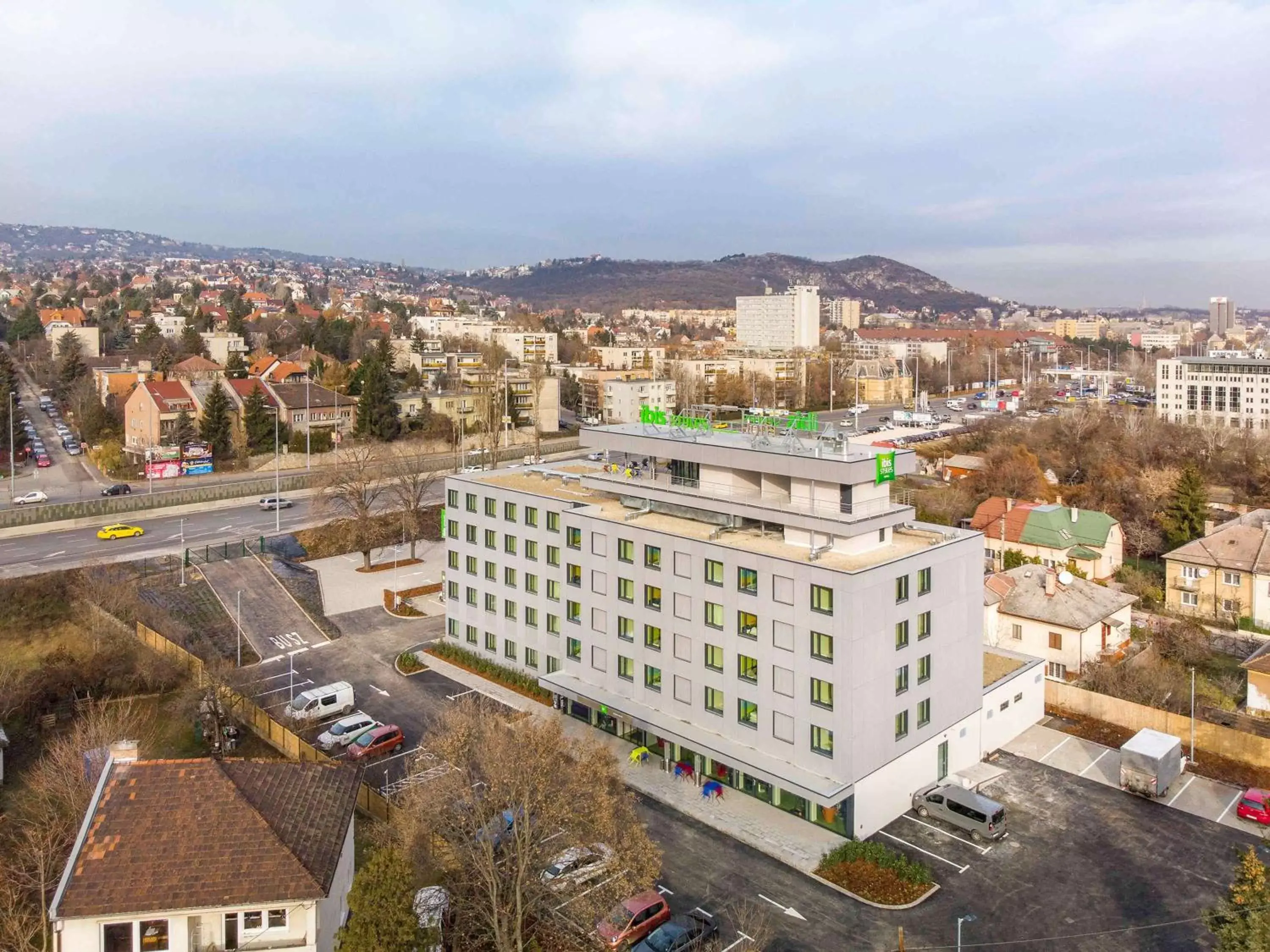 Property building in ibis Styles Budapest Citywest