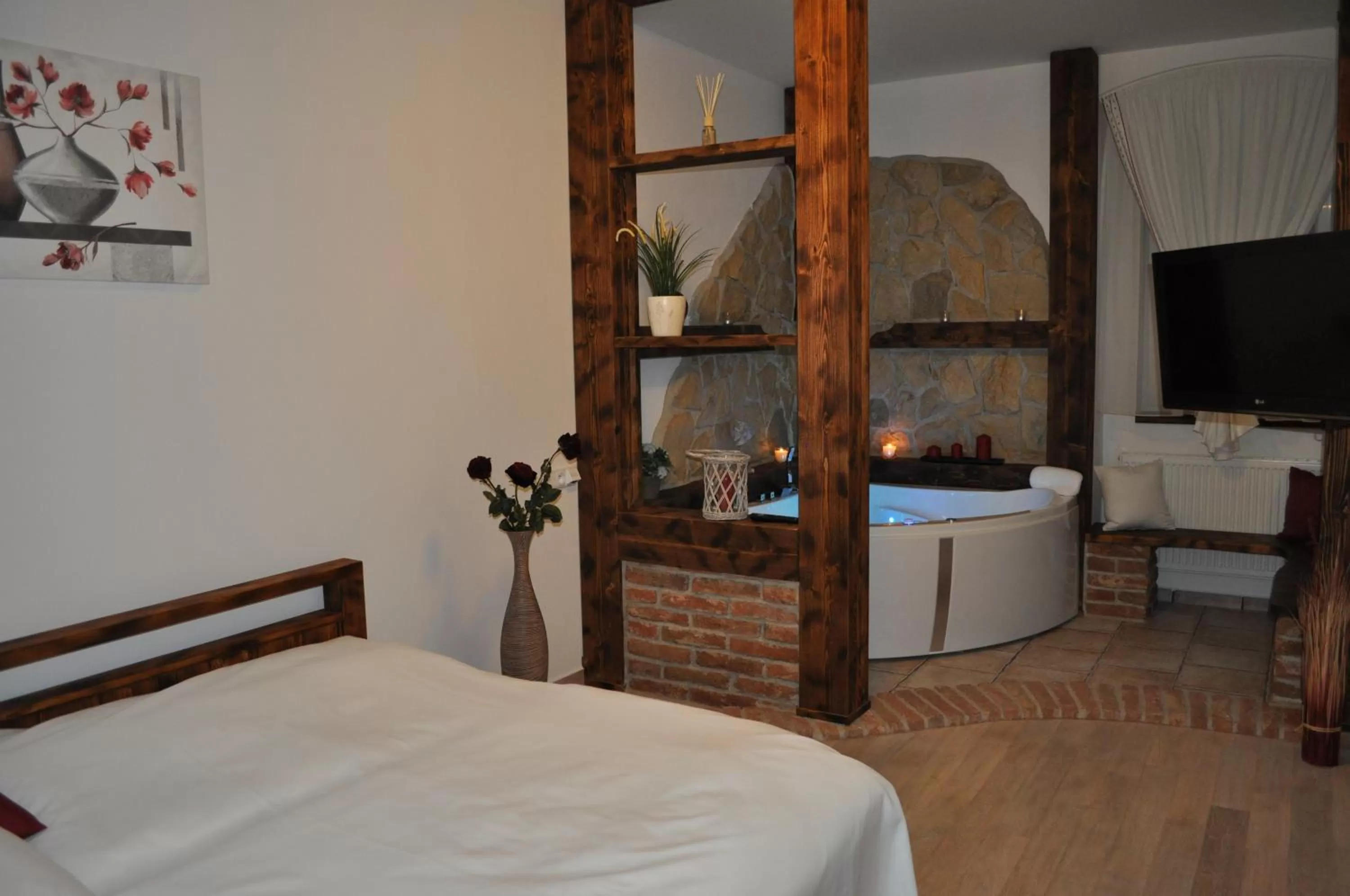 Photo of the whole room, Bed in Ubytování Cukrovar