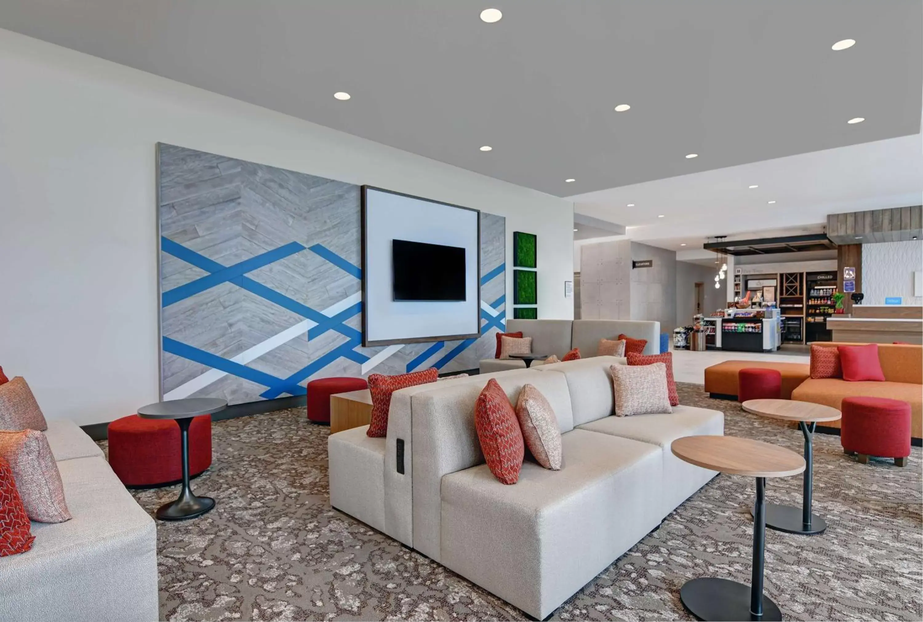 Lobby or reception, Seating Area in Hilton Garden Inn Madison Huntsville Airport