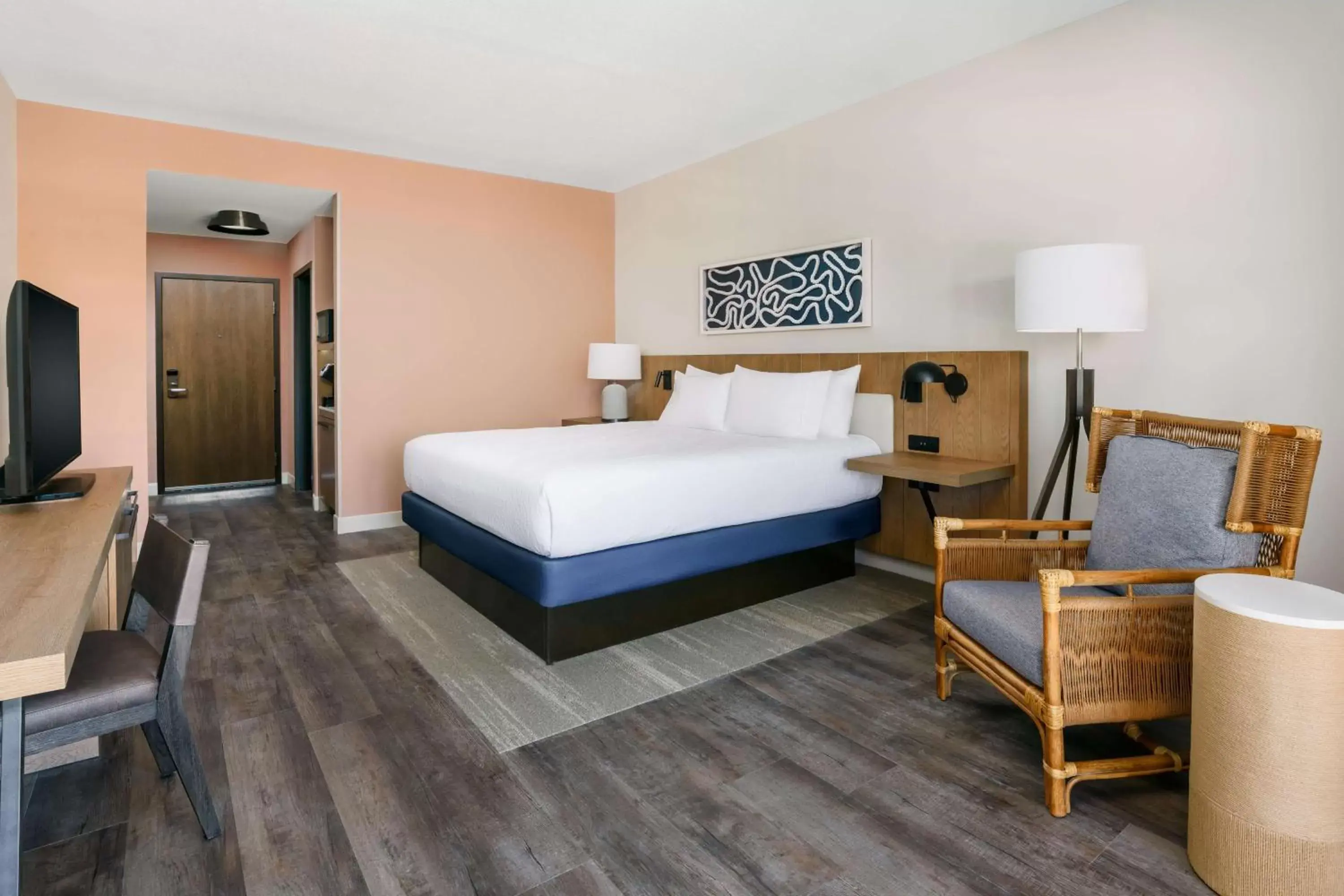 Bed in Hilton Garden Inn St. Pete Beach, FL
