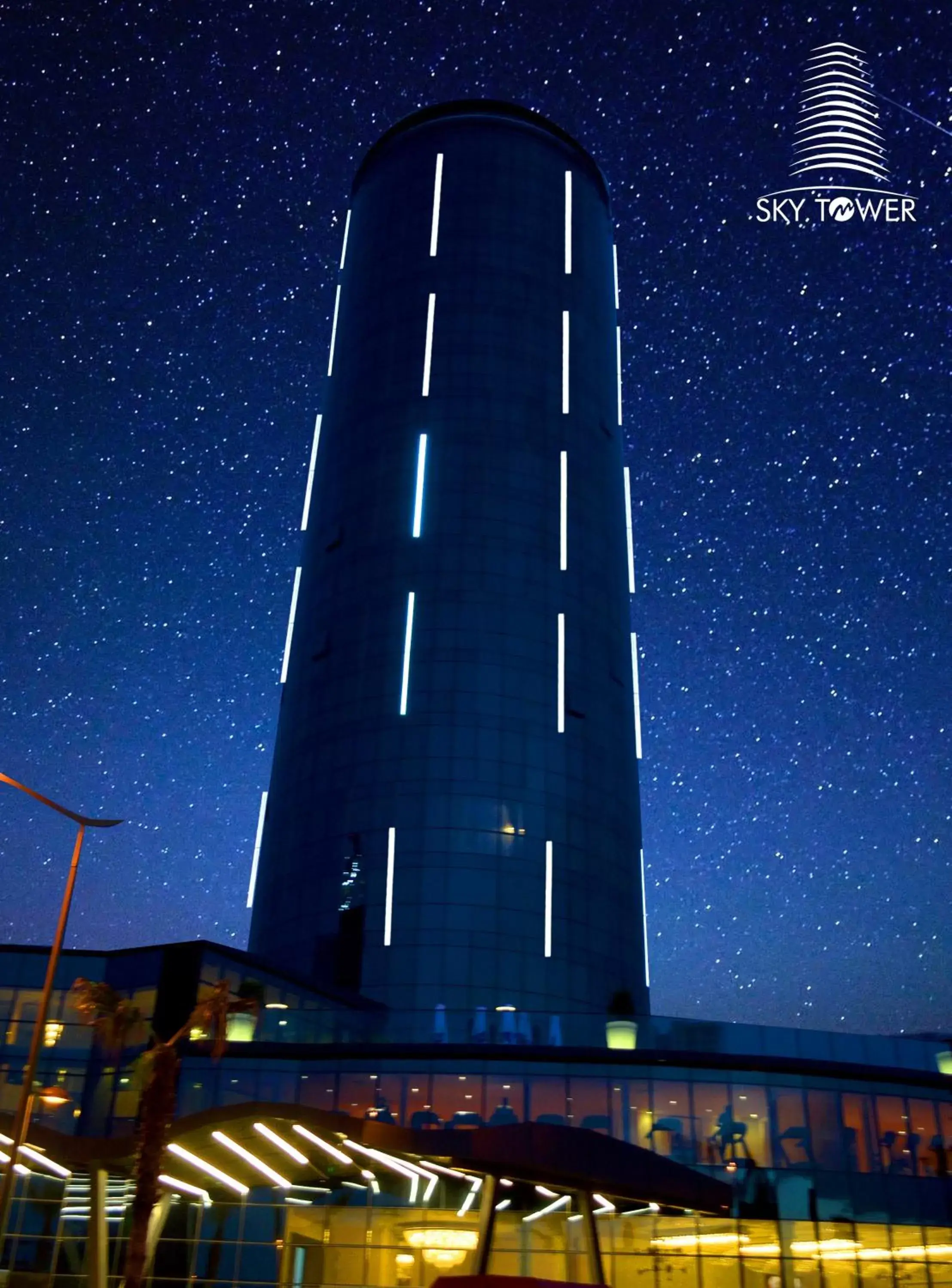 Facade/entrance, Property Building in Sky Tower Hotel