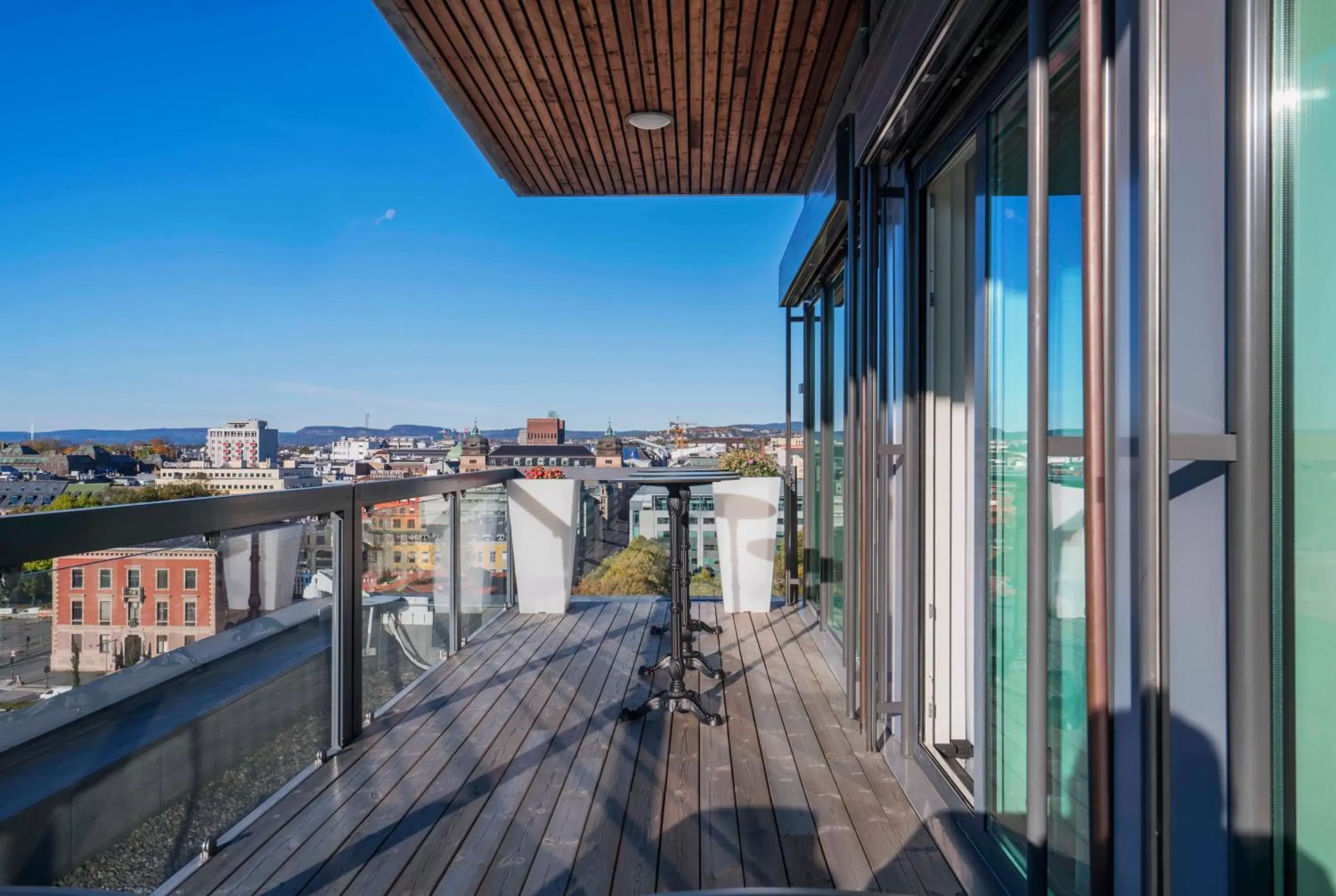 Balcony/Terrace in Thon Hotel Opera