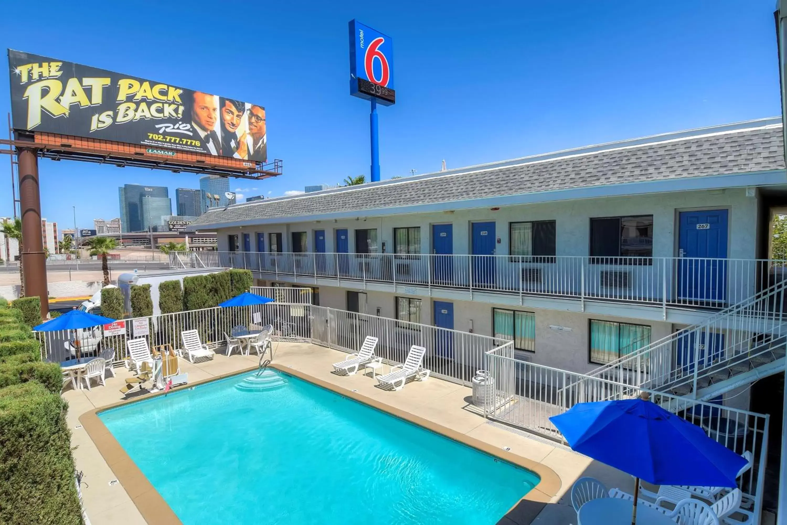 Nearby landmark, Property Building in Motel 6-Las Vegas, NV - I-15 Stadium