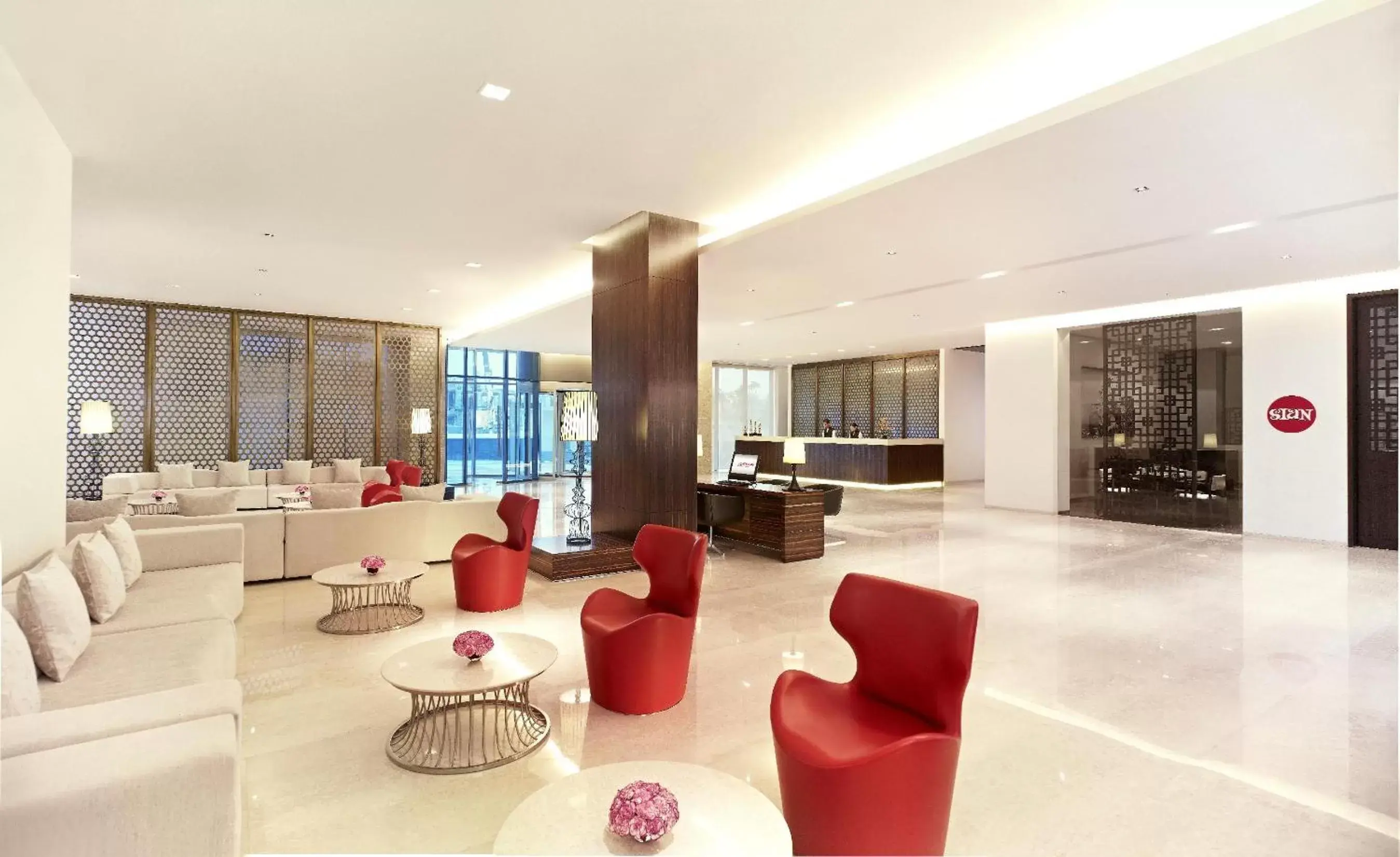 Lobby or reception in Vivanta Chennai IT Expressway OMR