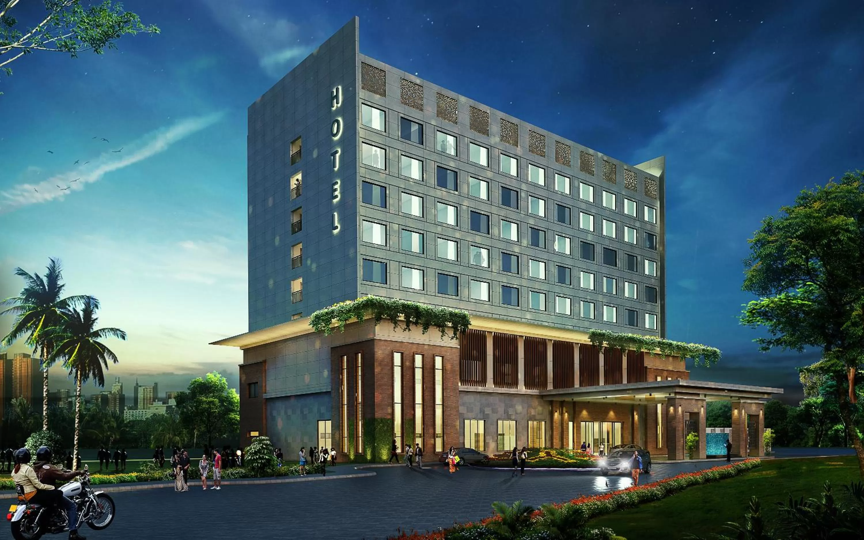 Property building in Manjeera Premiere