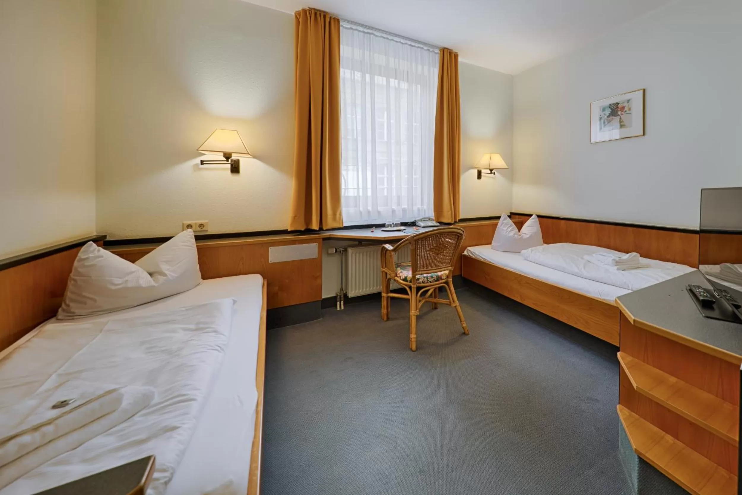 Photo of the whole room, Bed in Hotel Sophienhof