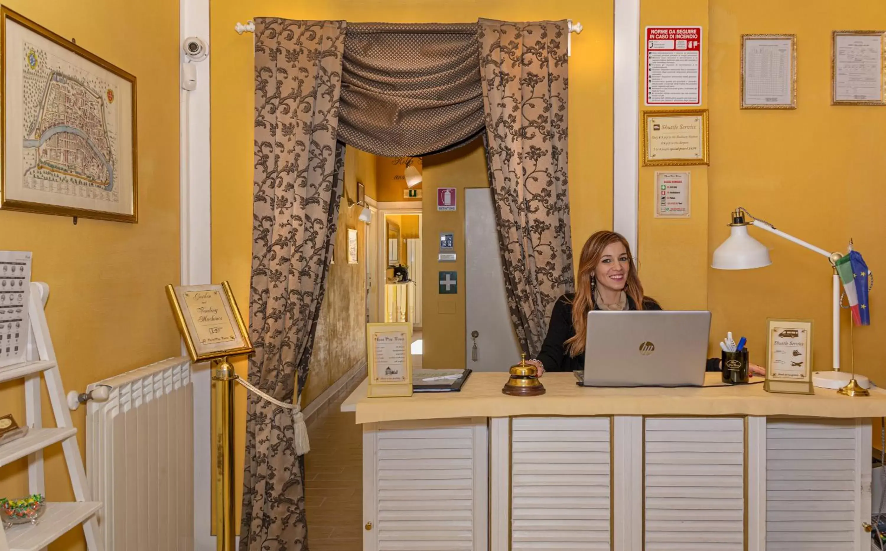 Lobby or reception, Lobby/Reception in Hotel Pisa Tower