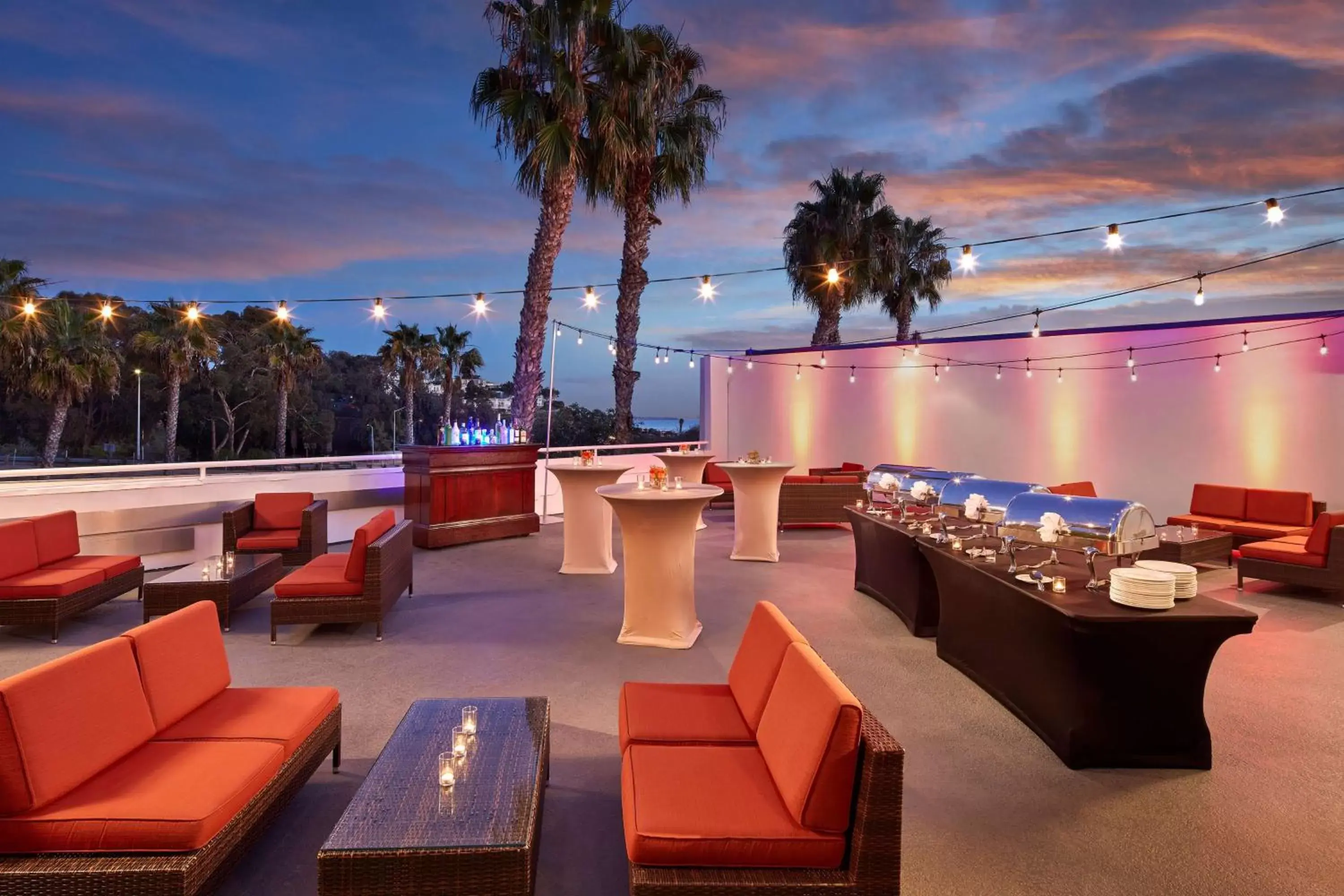 Patio in DoubleTree Suites by Hilton Doheny Beach