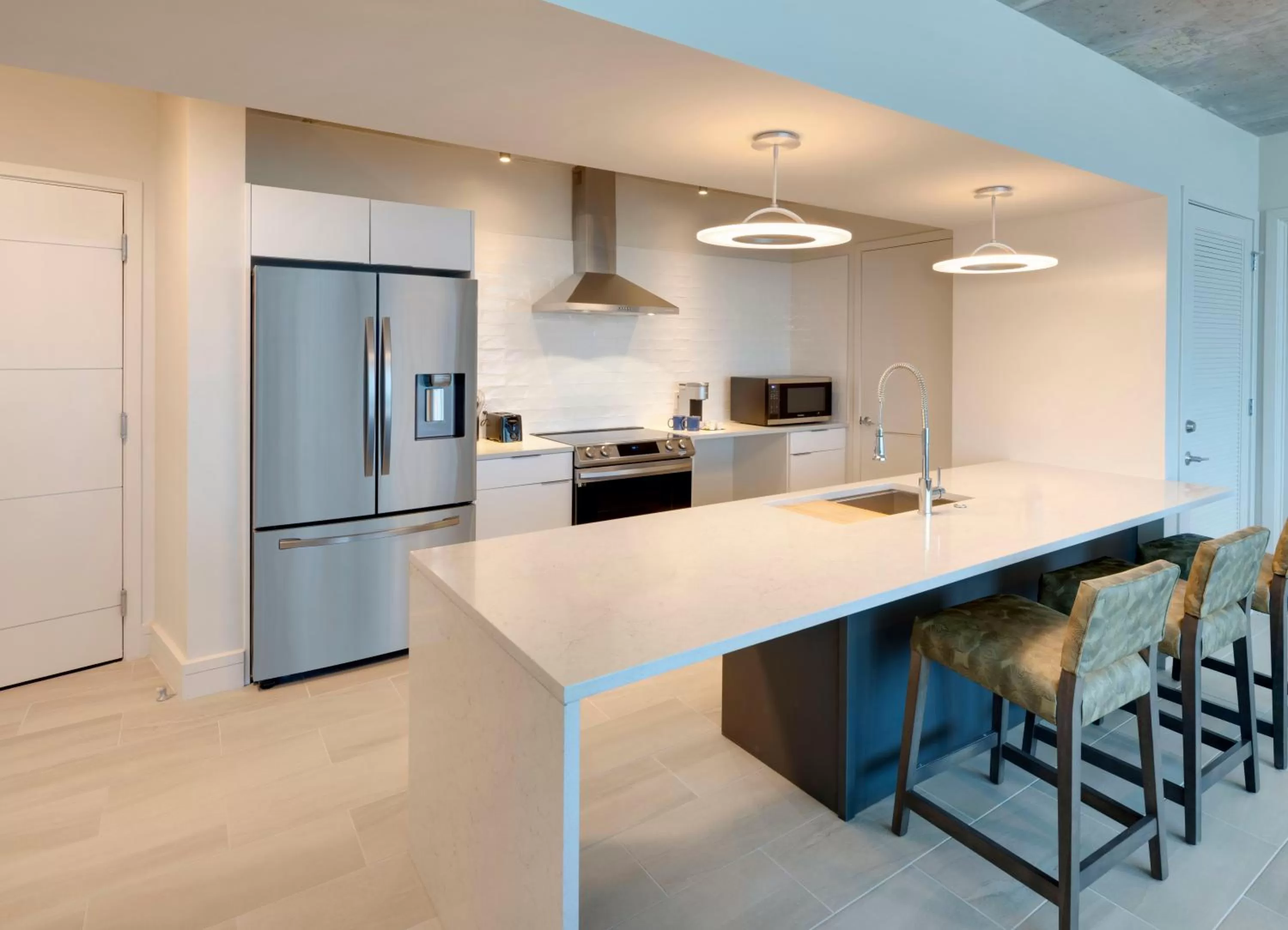 Kitchen or kitchenette in Max Beach Resort