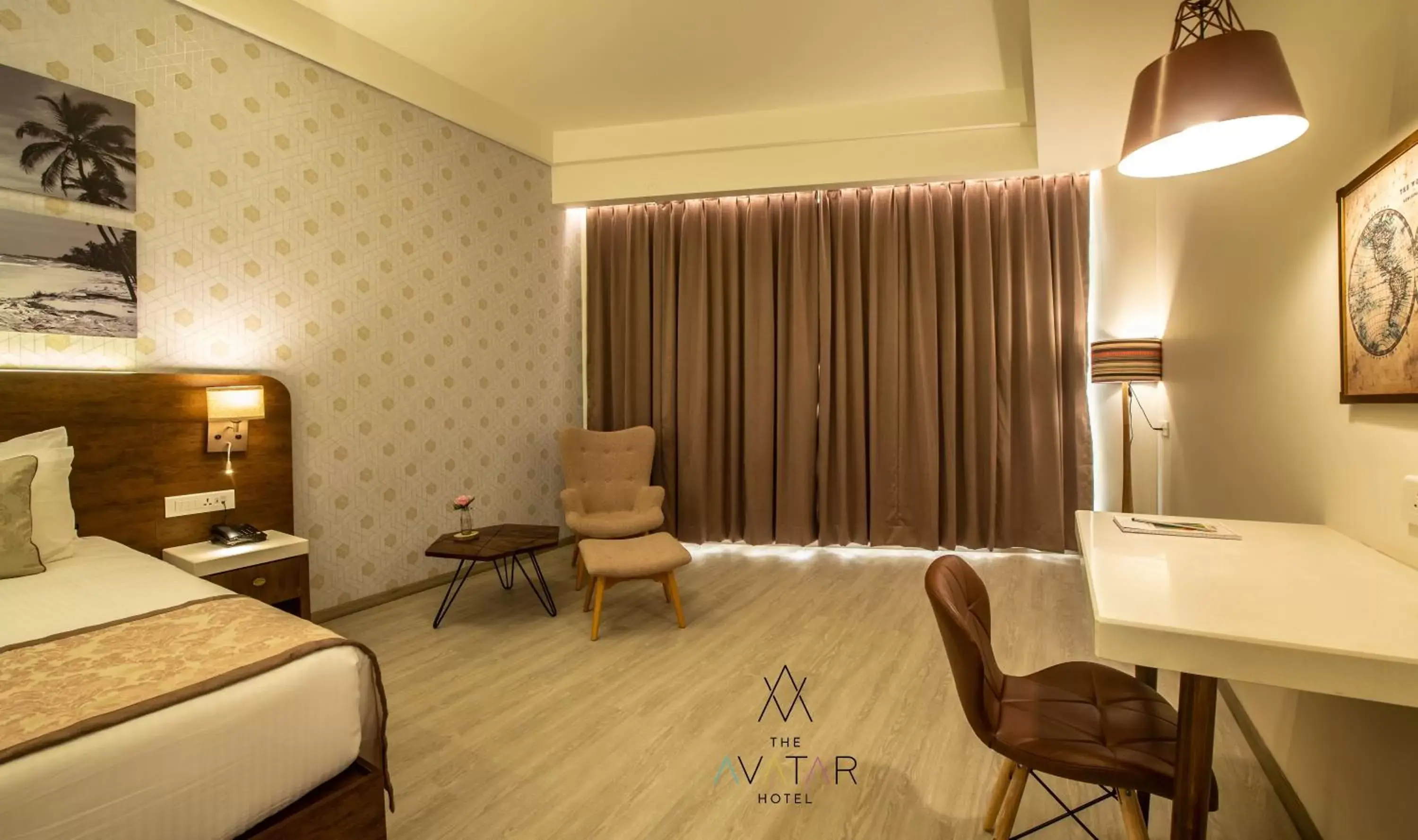 View (from property/room), Bed in The Avatar Hotel & Convention View (from property/room), Bed in The Avatar Hotel & Convention