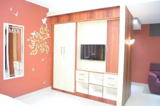 Bed in Star MSR Residency