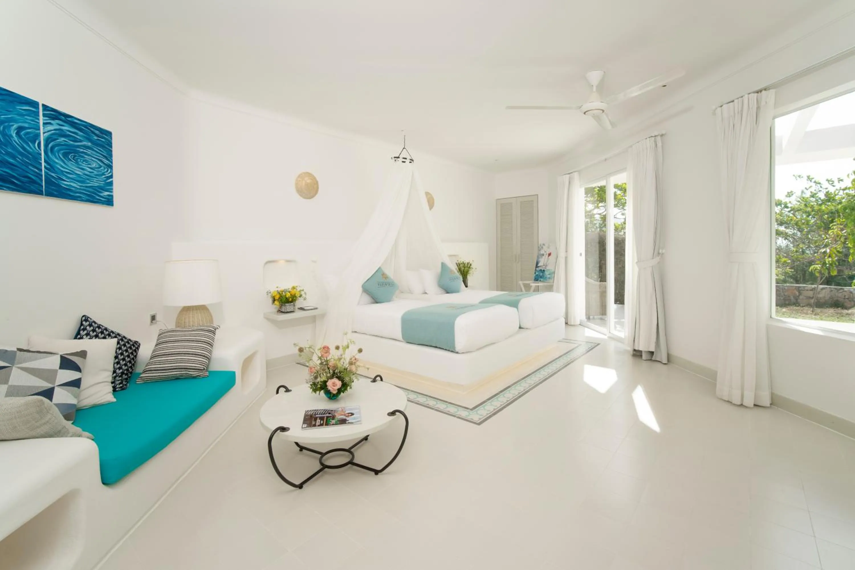 Photo of the whole room, Bed in Fleur de Lys Resort & Spa Long Hai