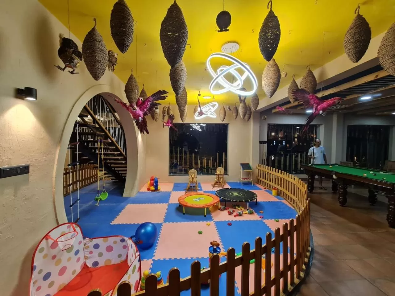 Children play ground in Hotel Sonar Bangla Sundarban