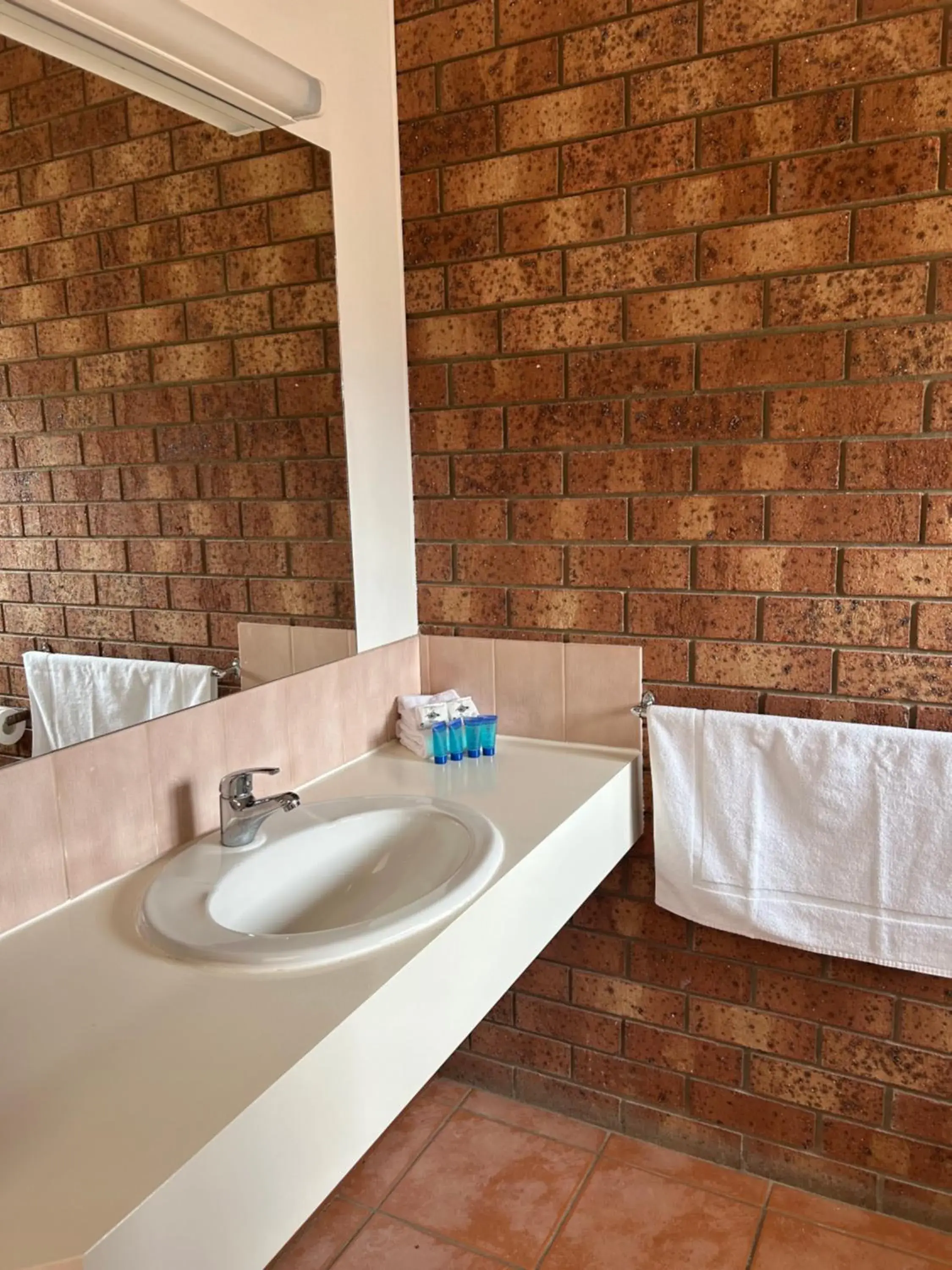 Bathroom in Portarlington Beach Motel