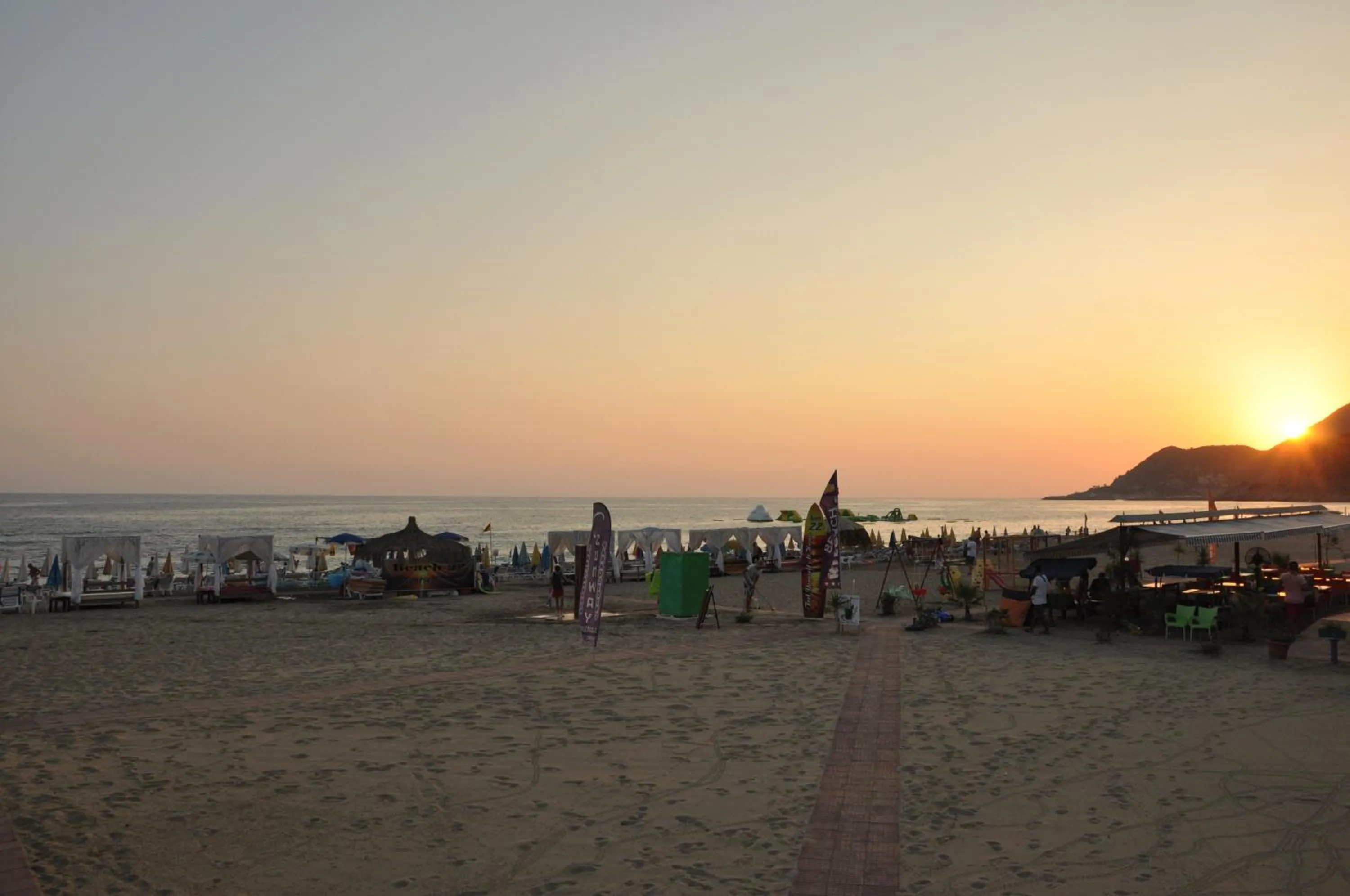 Beach in Kleopatra Celine Hotel