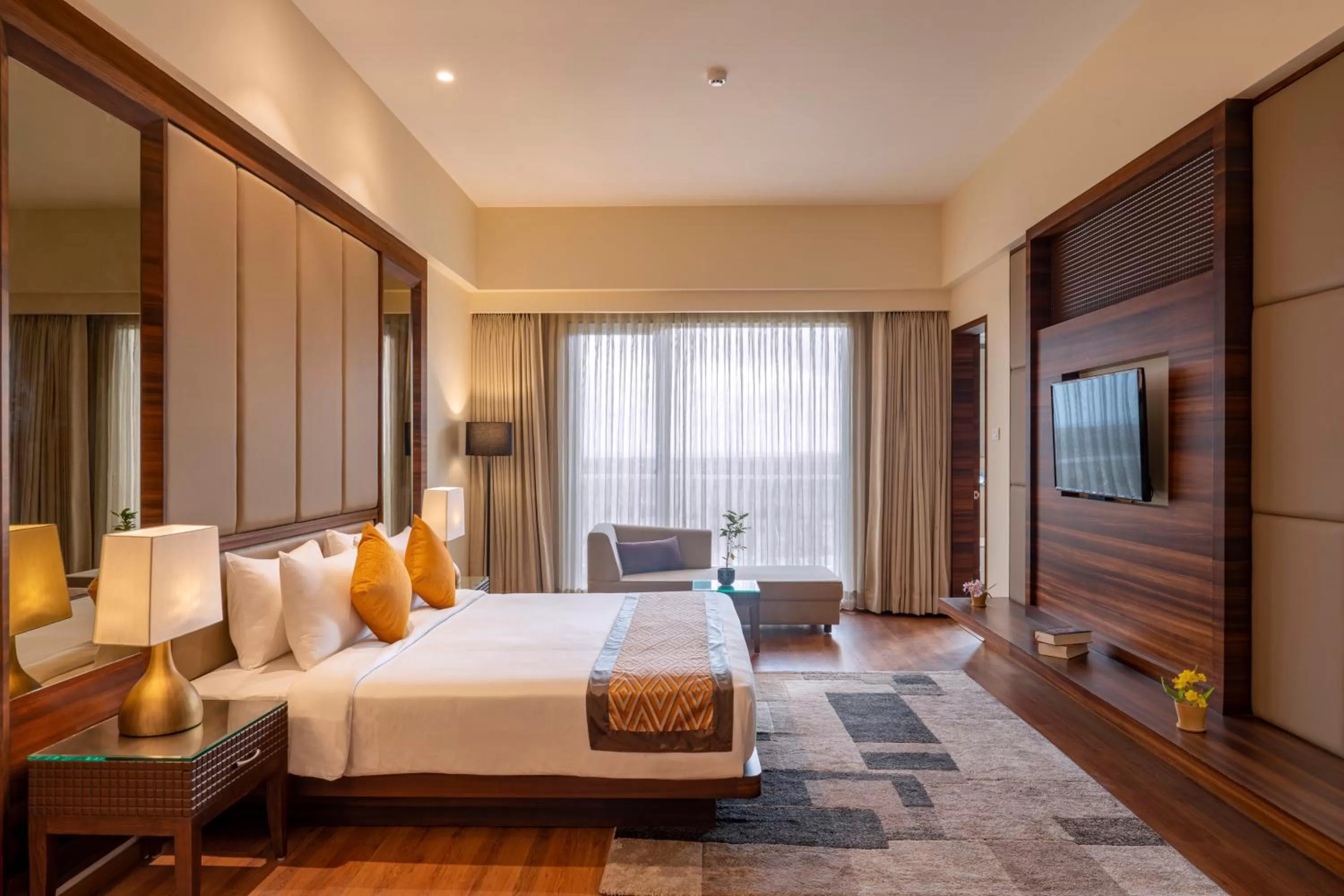 Photo of the whole room, Bed in The Fern Sattva Resort, Dwarka