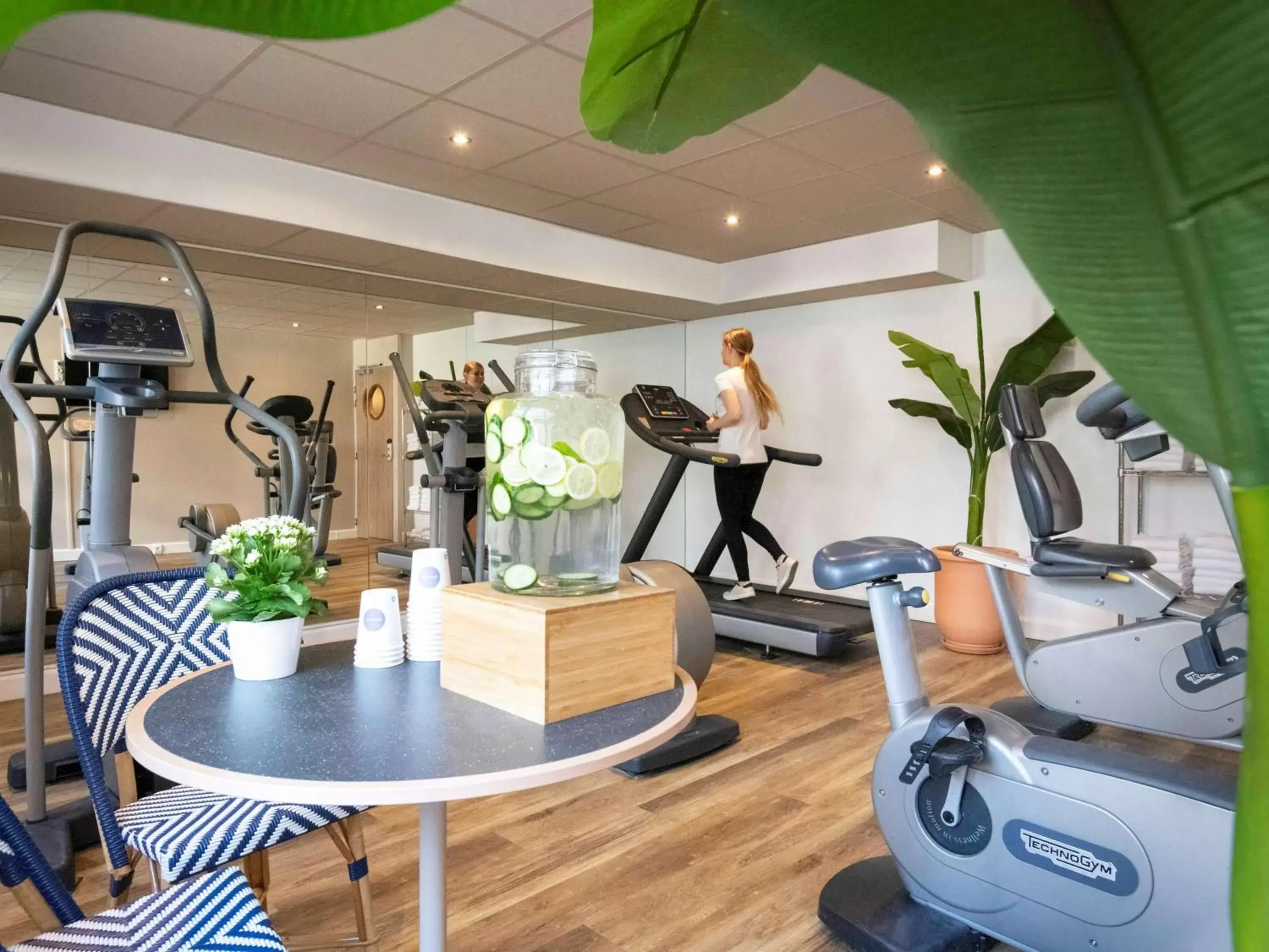 Fitness centre/facilities in Novotel Suites Nice Airport