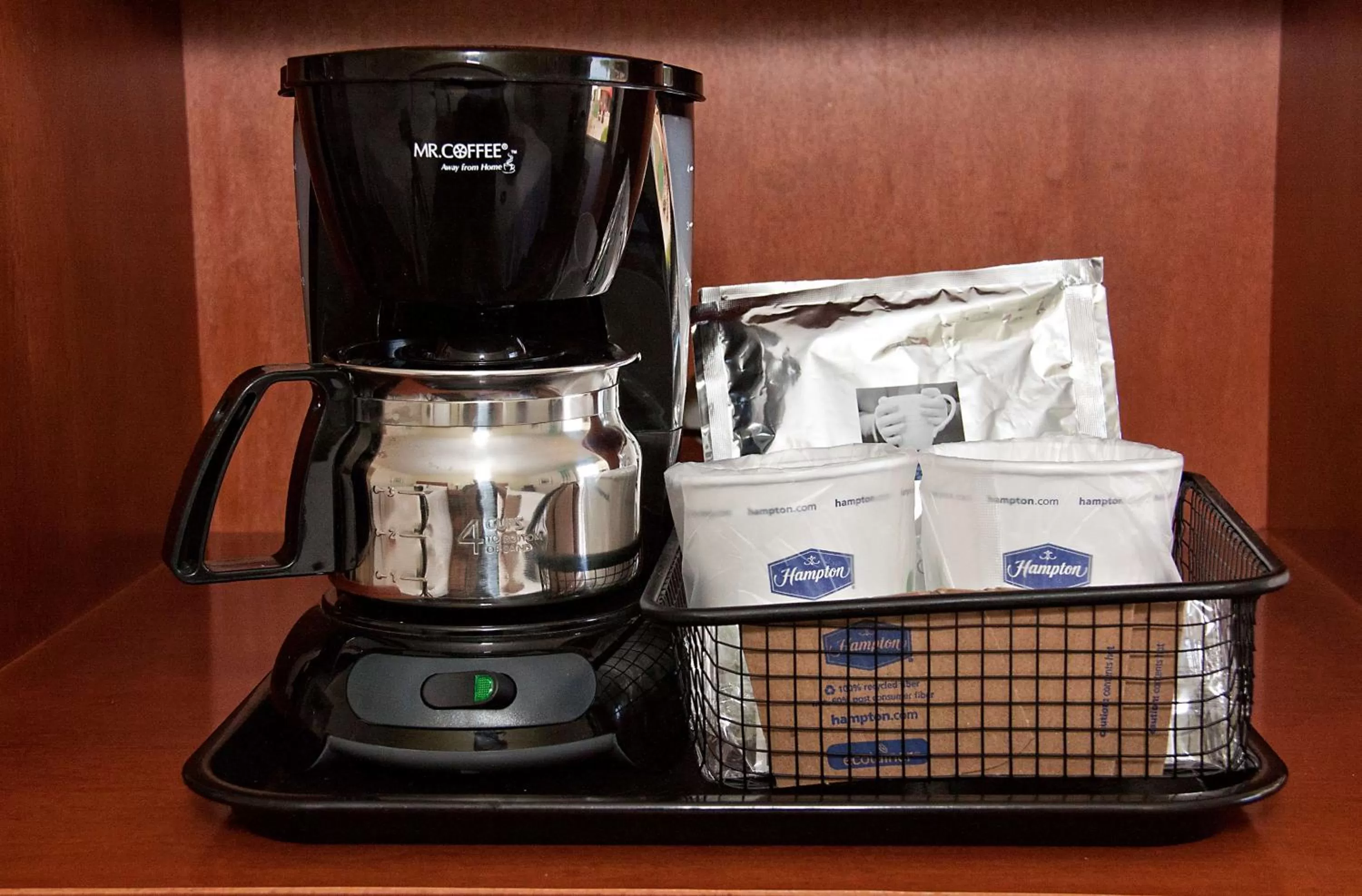 Bed in Hampton Inn Goldsboro