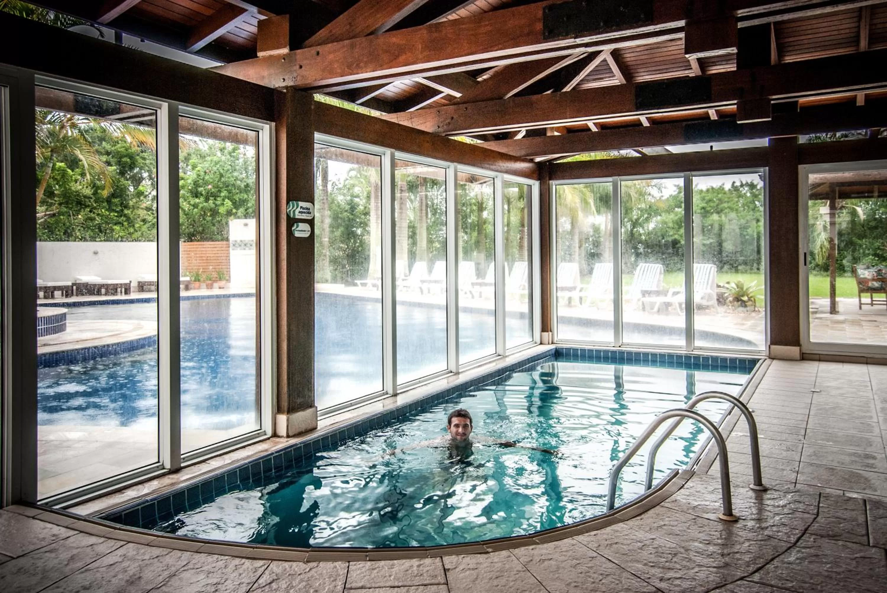 Swimming pool in Hotel Torres da Cachoeira