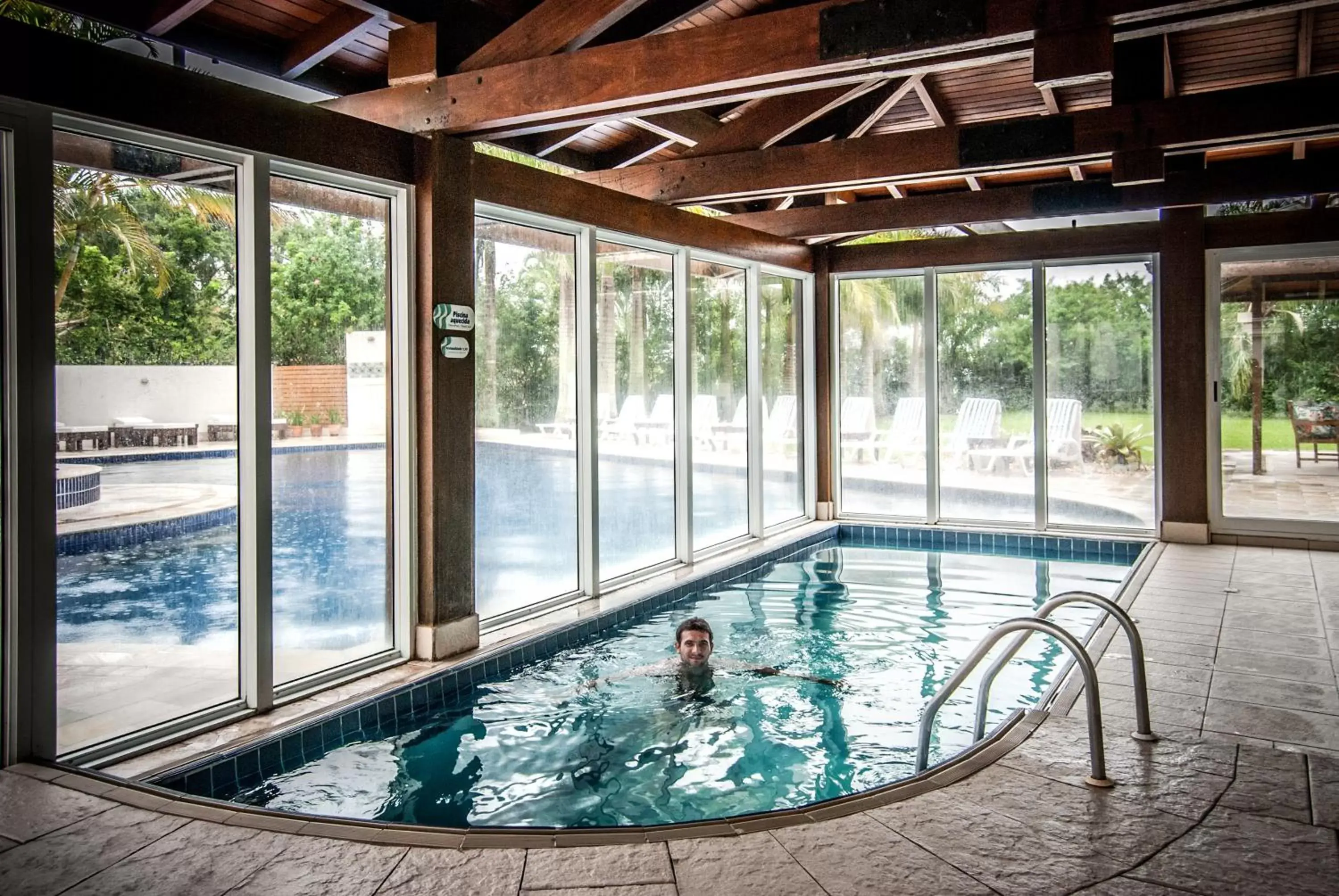 Swimming pool in Hotel Torres da Cachoeira Swimming pool in Hotel Torres da Cachoeira