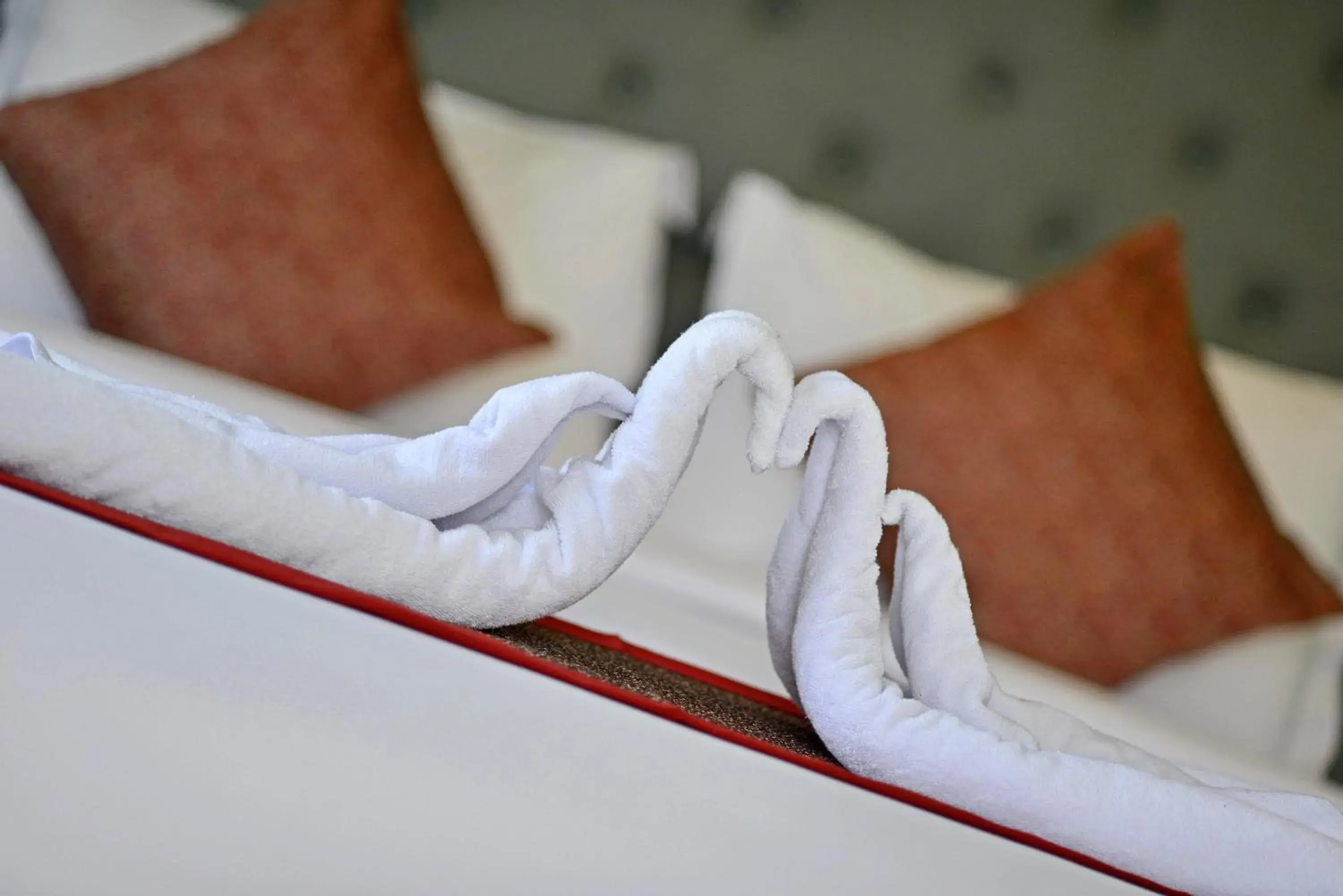 Decorative detail, Bed in Serela Cihampelas Hotel